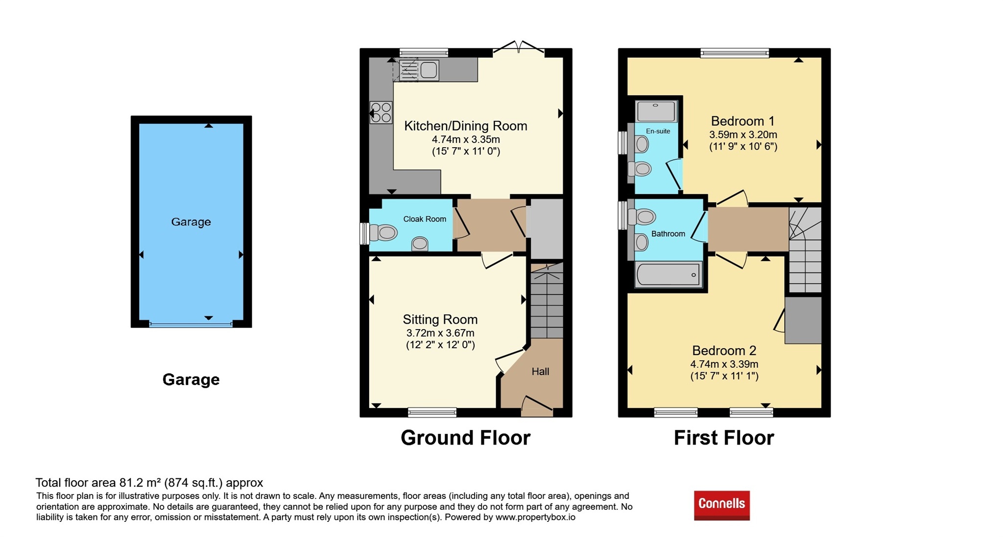 18, Gowling Close, Leamington Spa floorplan