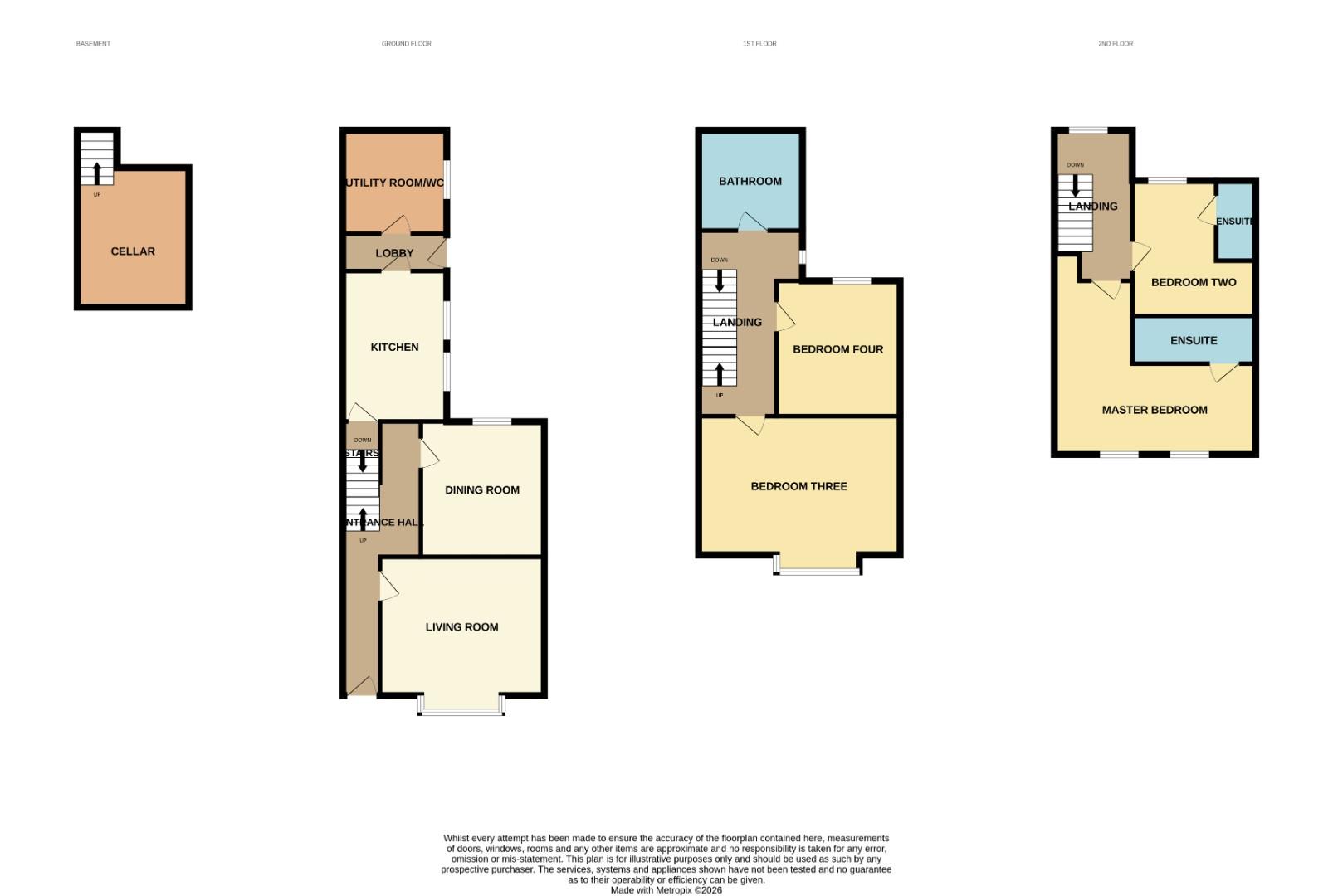32, Waldron Street, Bishop Auckland floorplan