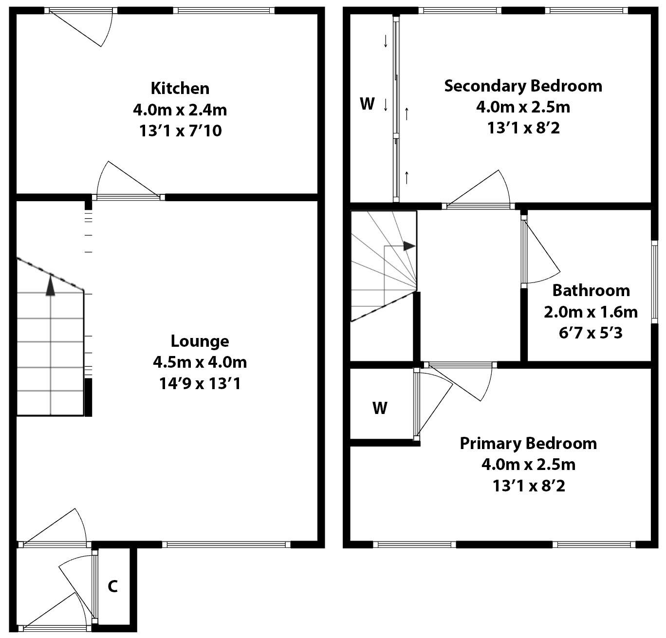 47 Girvan Crescent, Chapelhall, Airdrie floorplan