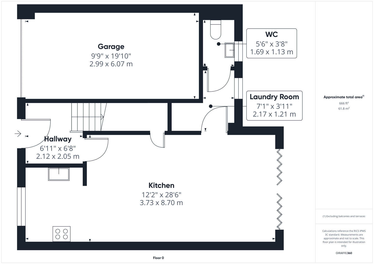 2, Tulip Close, Castleford floorplan