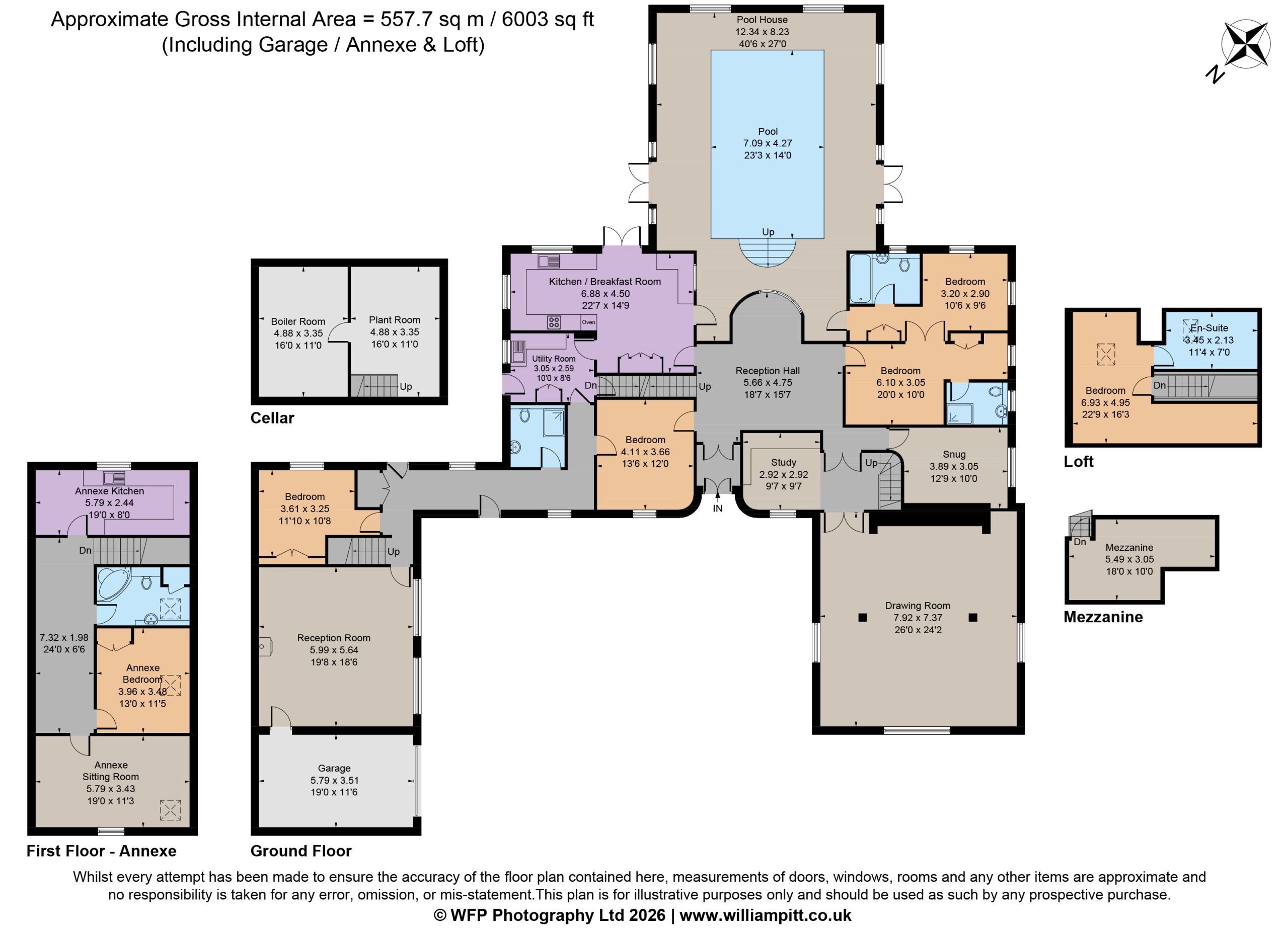 The Orchard,, Santon Downham, Suffolk floorplan