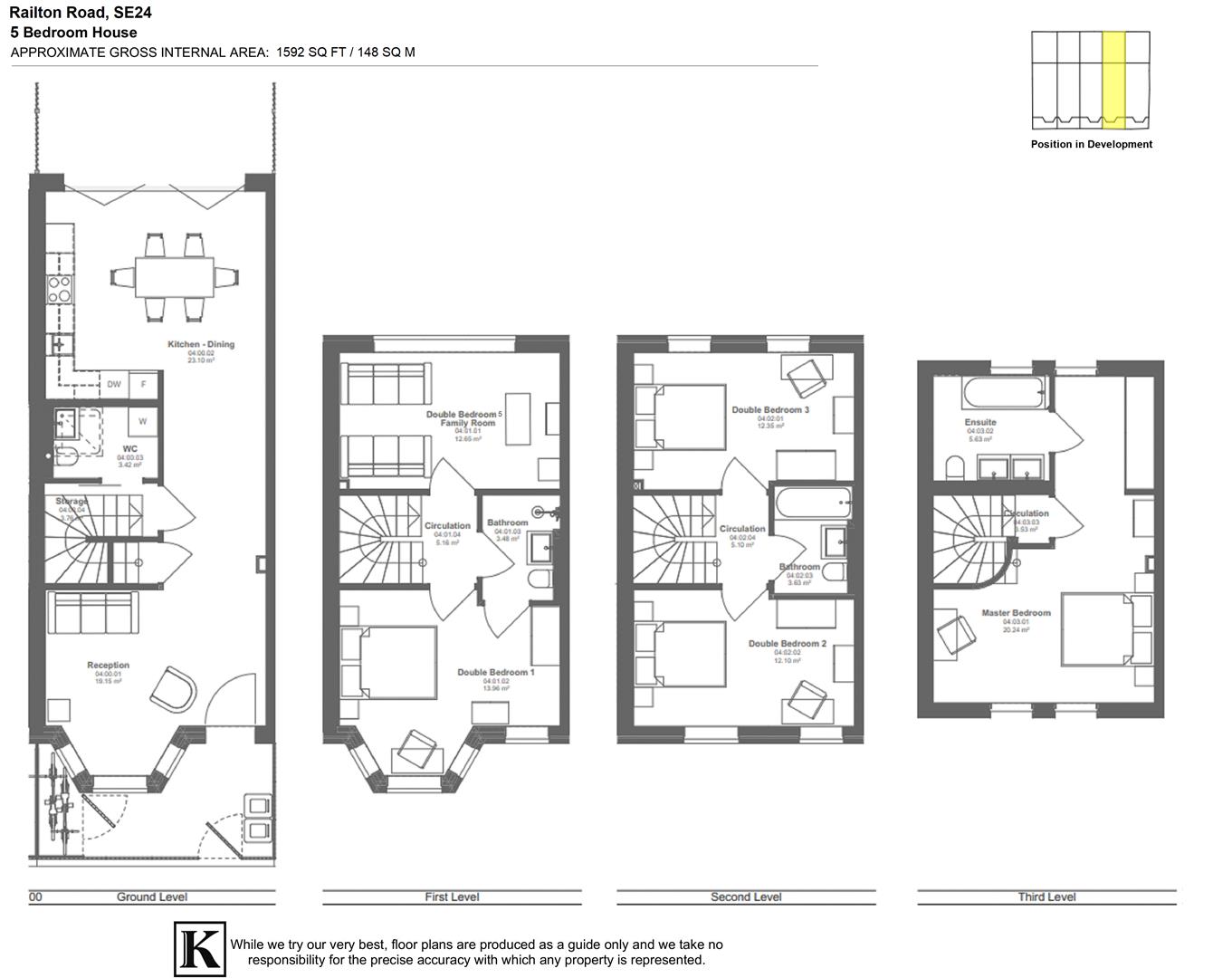 149, Railton Road, London floorplan