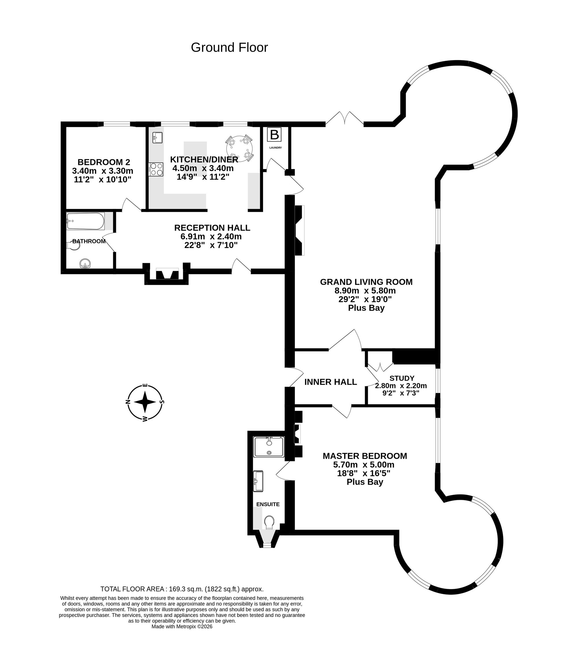 Chester Road, Northwich floorplan