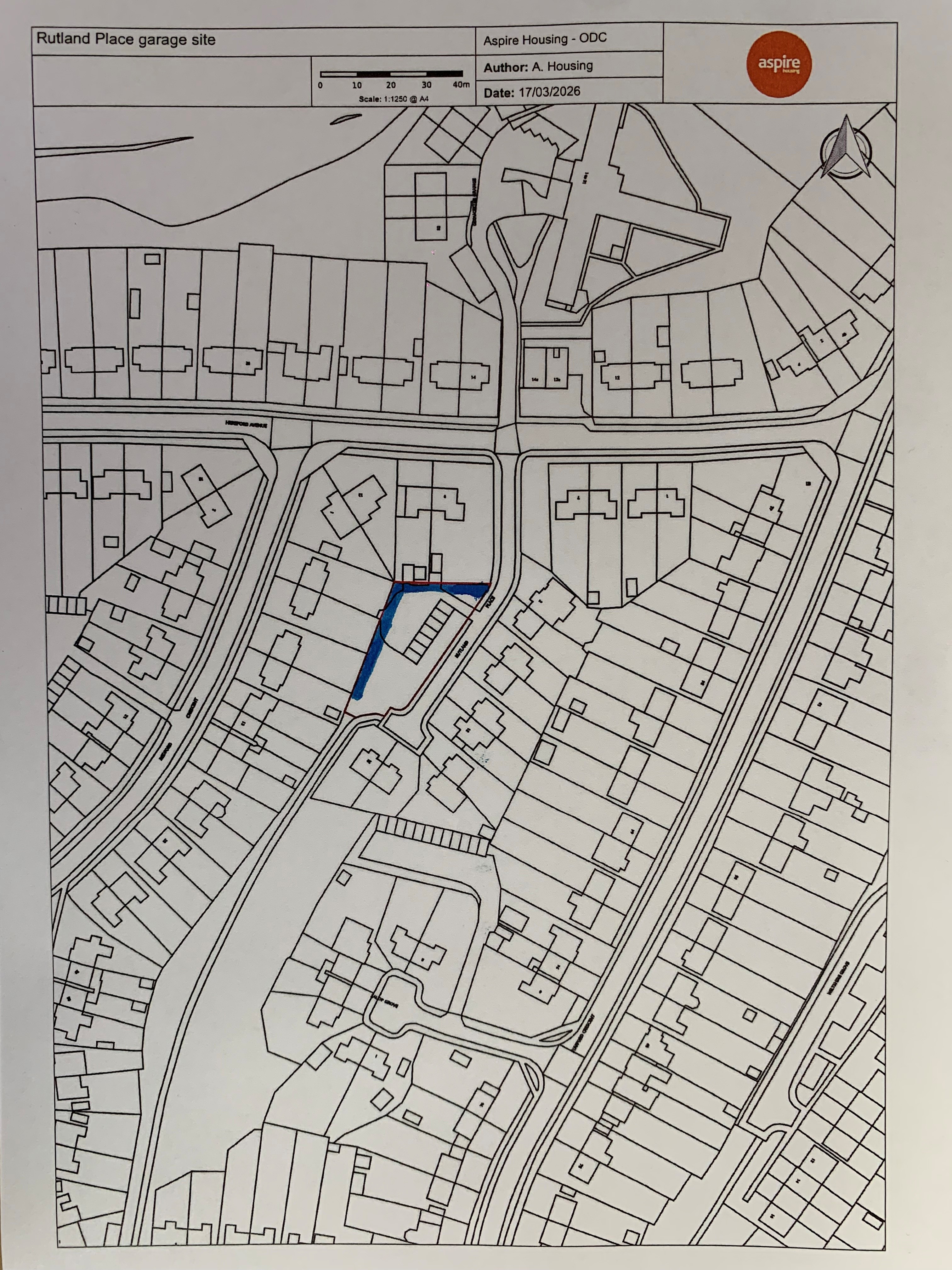 Garage Site, Rutland Place, Newcastle floorplan