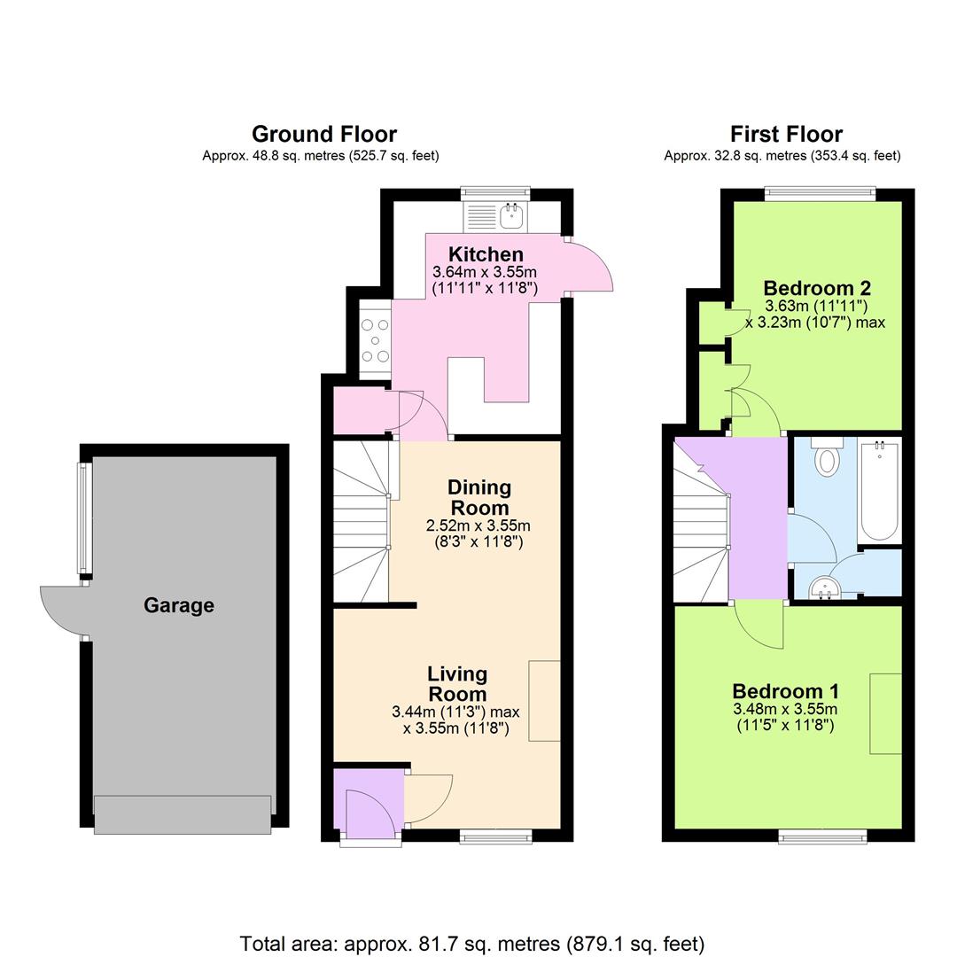 Heathfield Cottage, Croft Lane, Chipperfield floorplan