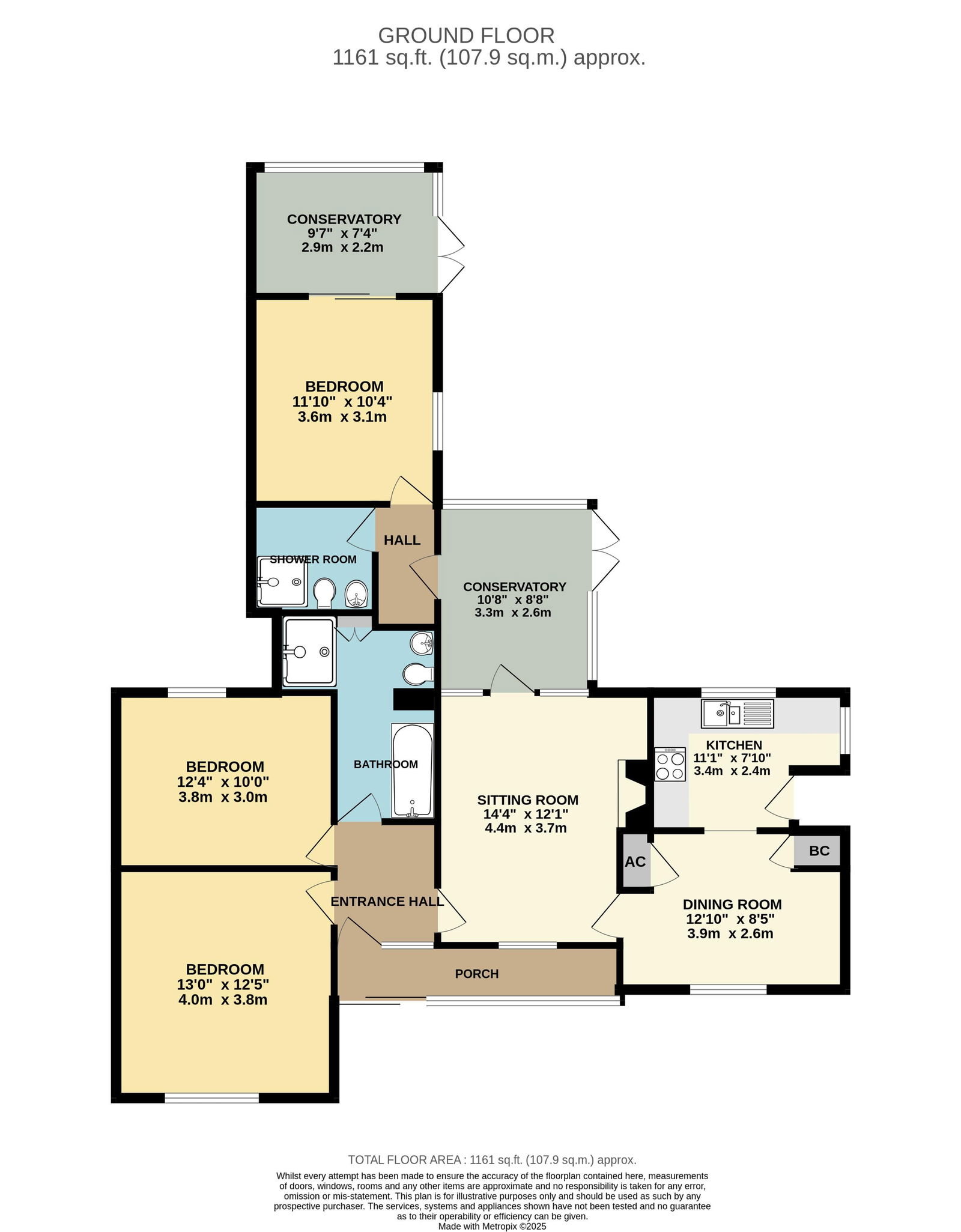 76a, Old Street, Worcester floorplan