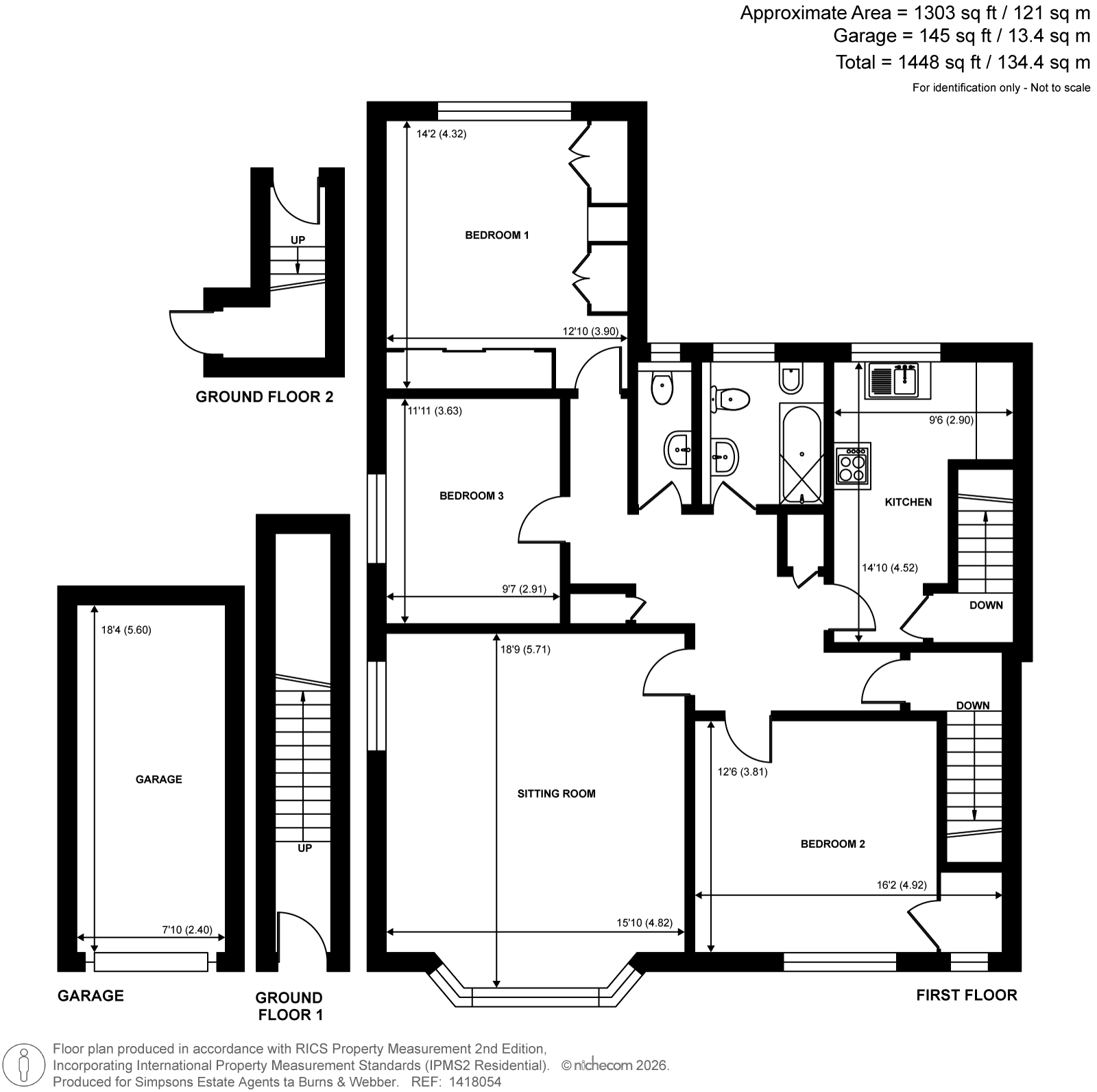 44, Trafalgar Court, Farnham floorplan