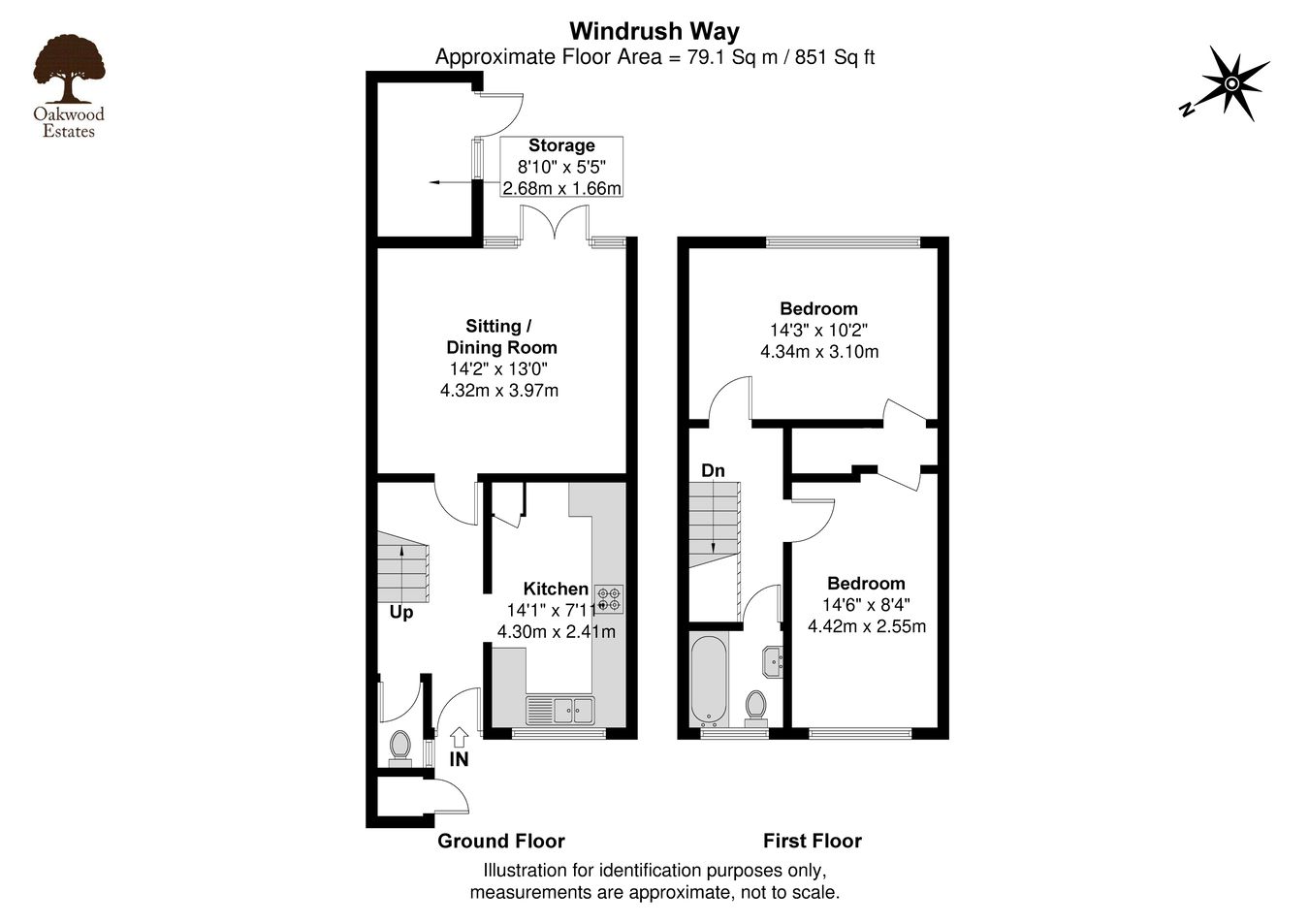 77, Windrush Way, Maidenhead floorplan