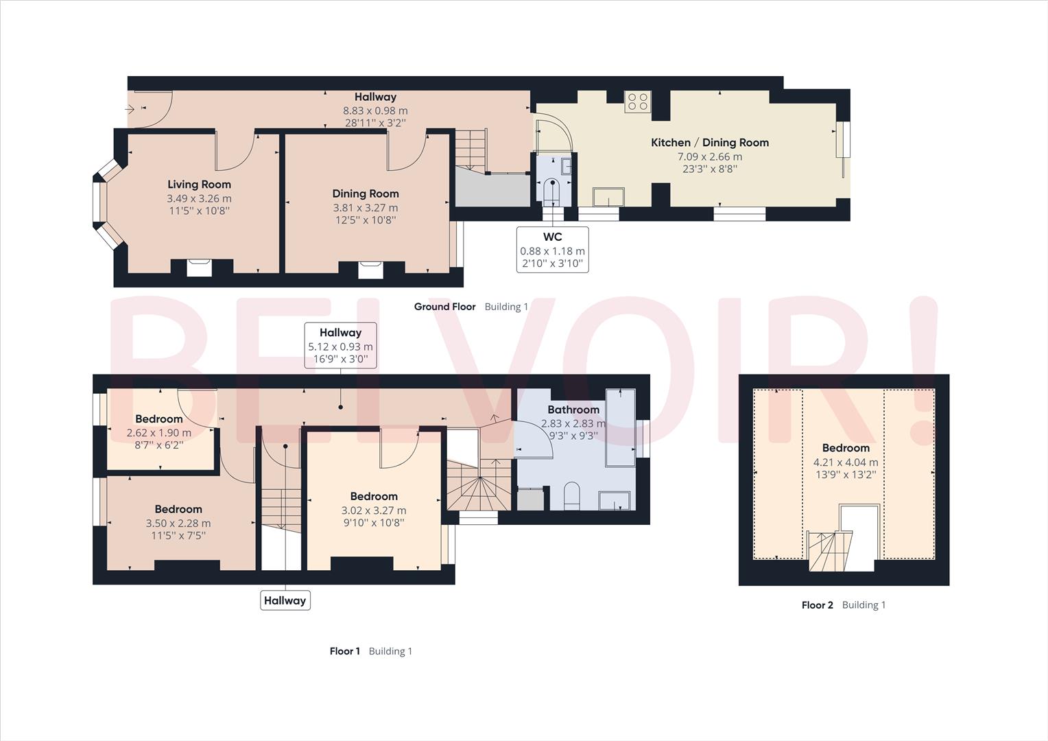 Beaconsfield Road, Basingstoke RG21, 4 bedroom terraced house for sale