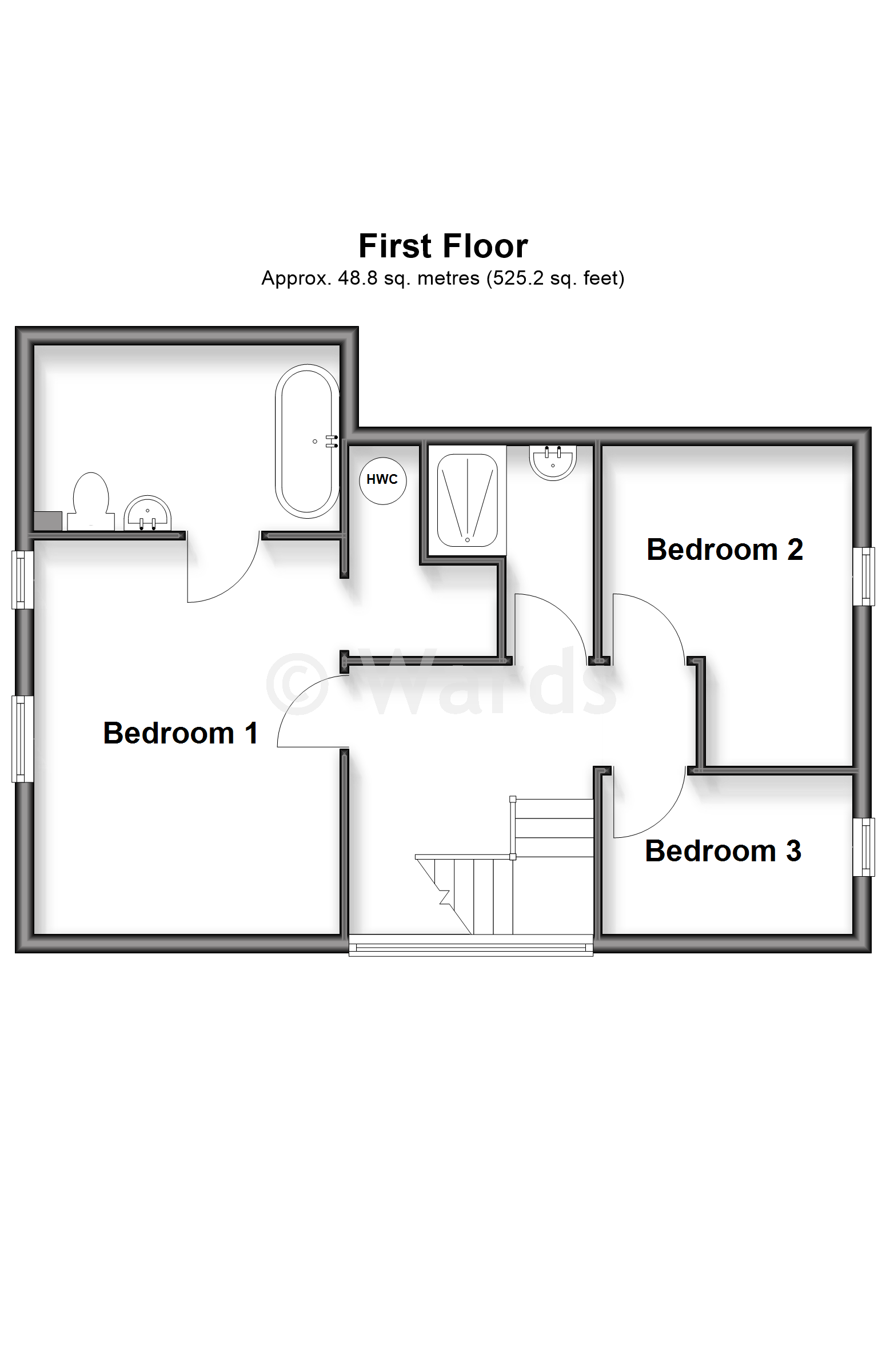 Little Brook Barn, Green Lane, Marden floorplan