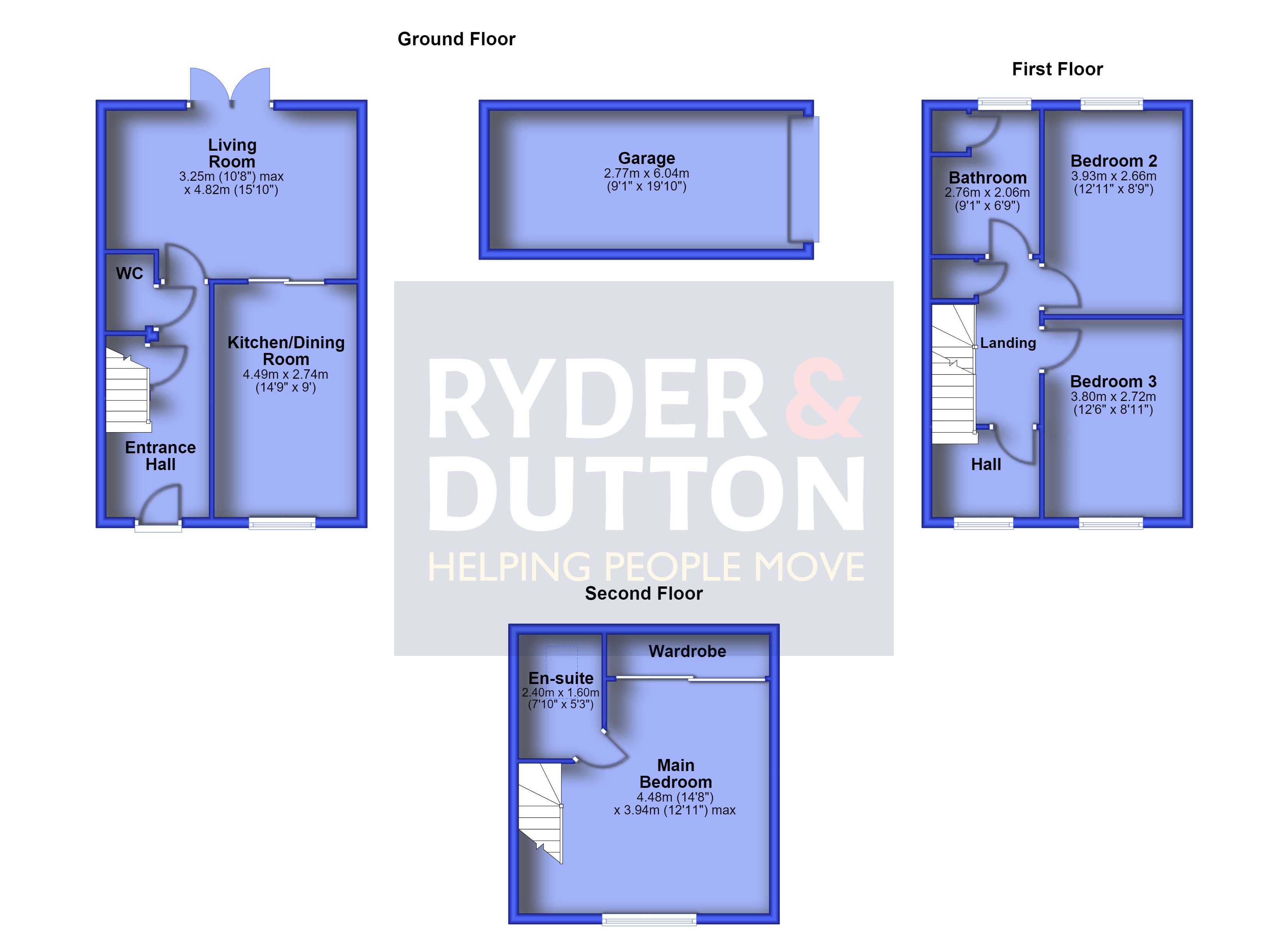 2B, Norfolk Avenue, West Yorkshire floorplan