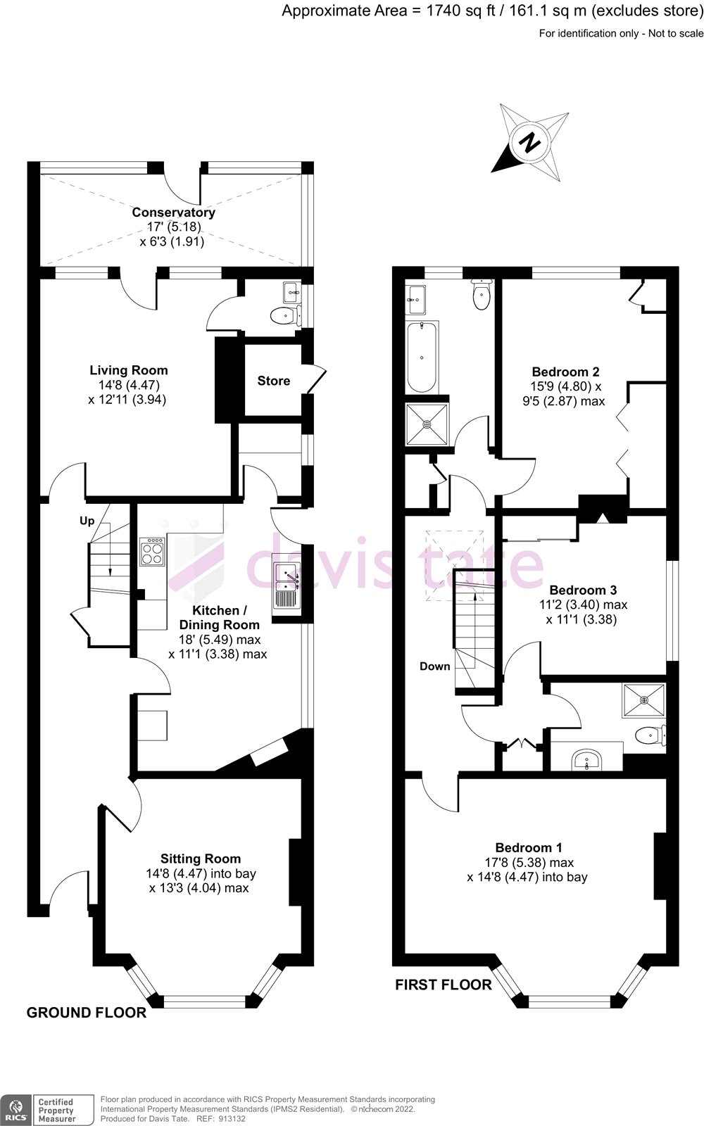 Upper Redlands Road, Reading, Berkshire RG1, 3 bedroom semidetached