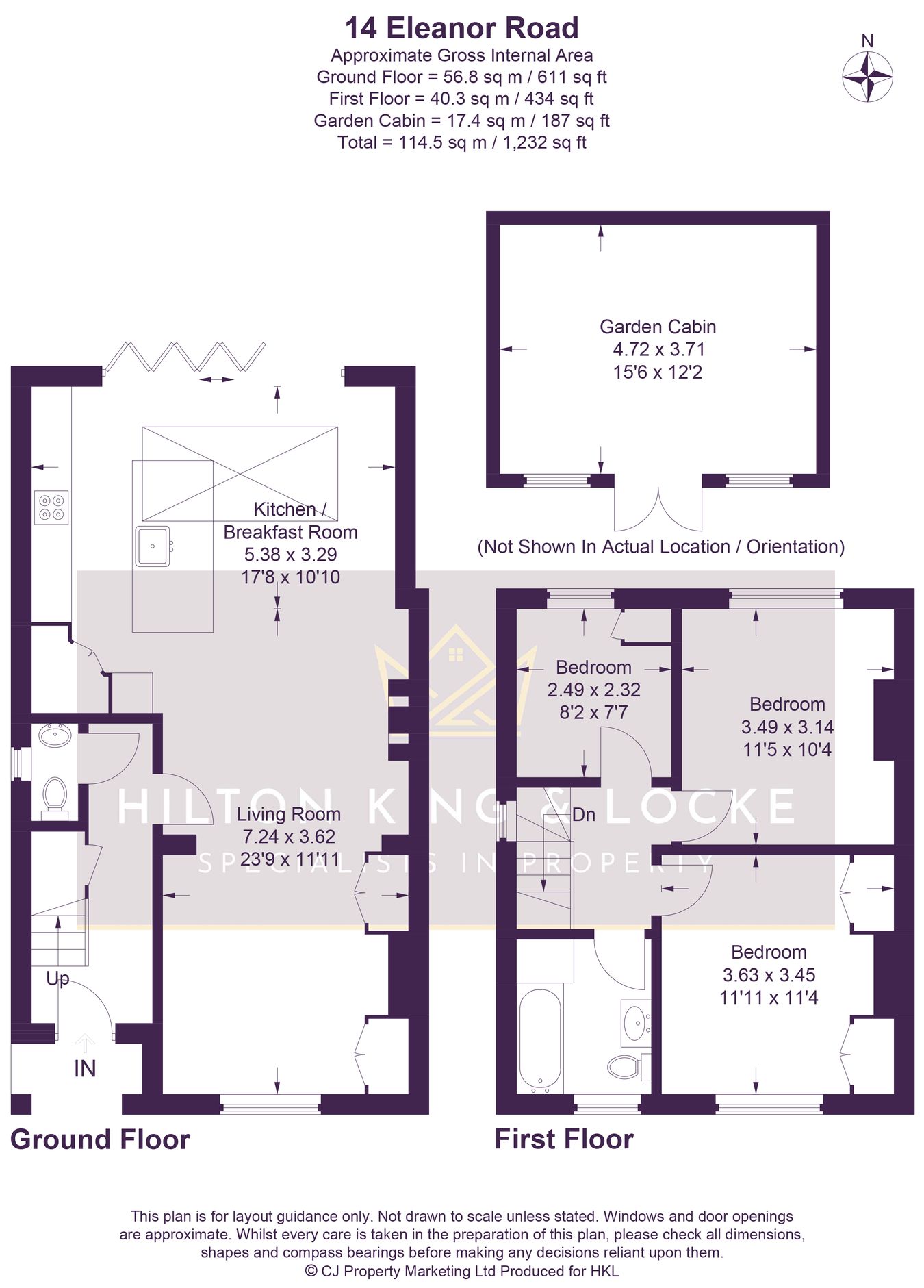 14, Eleanor Road, Gerrards Cross floorplan