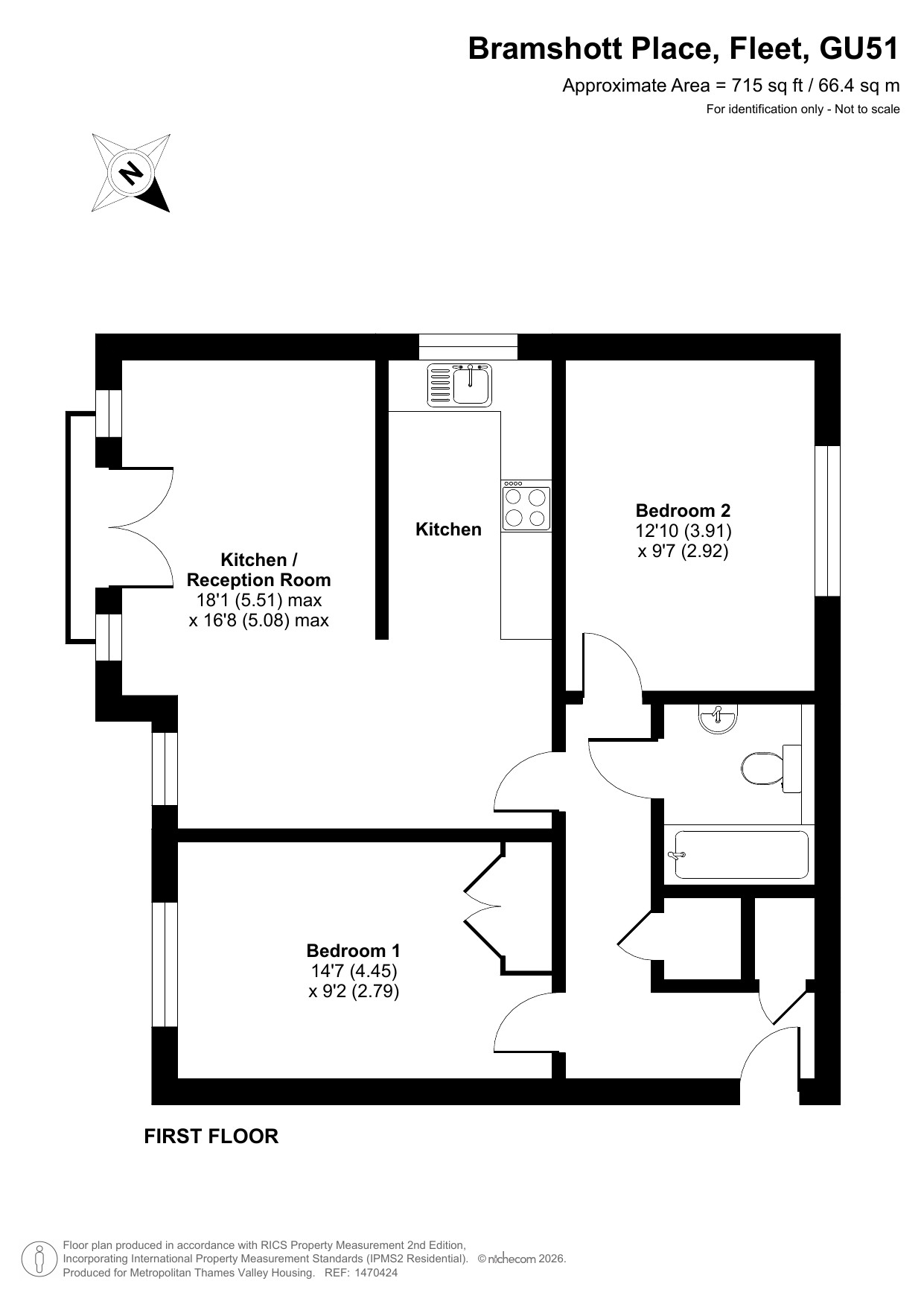 Bramshott Place, Fleet floorplan