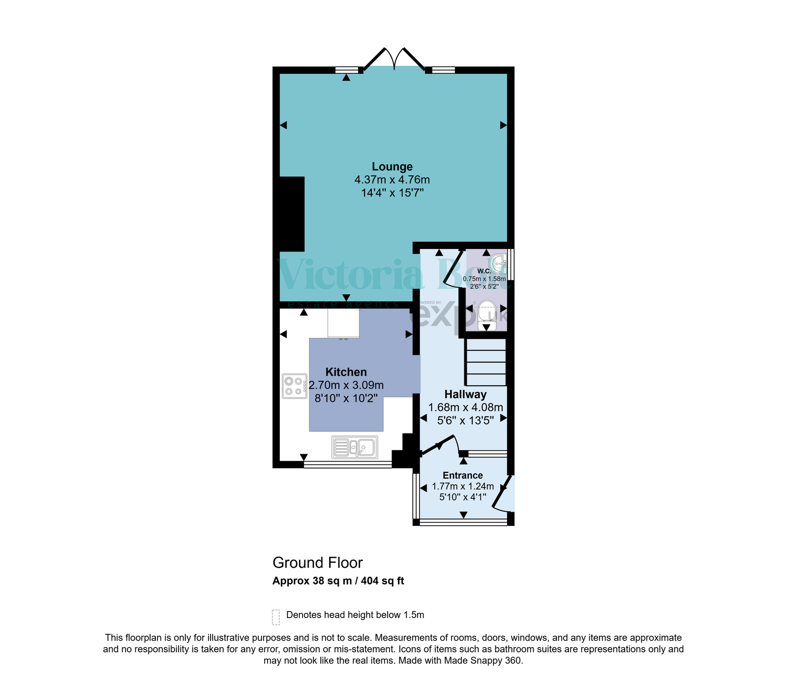 13, Ashleigh Close, Plymouth floorplan