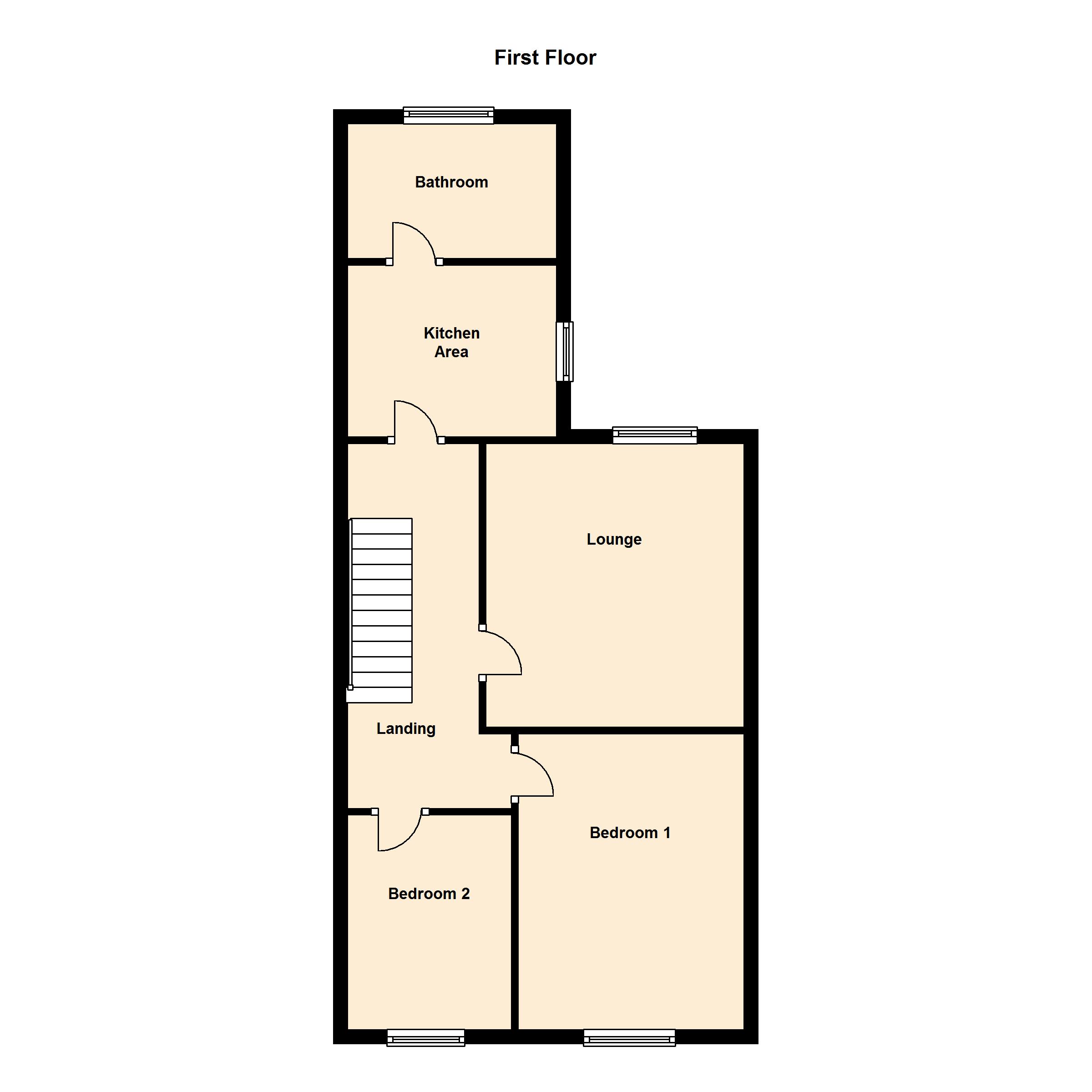 2 Bedrooms Flat to rent in Tulketh Street, Southport PR8