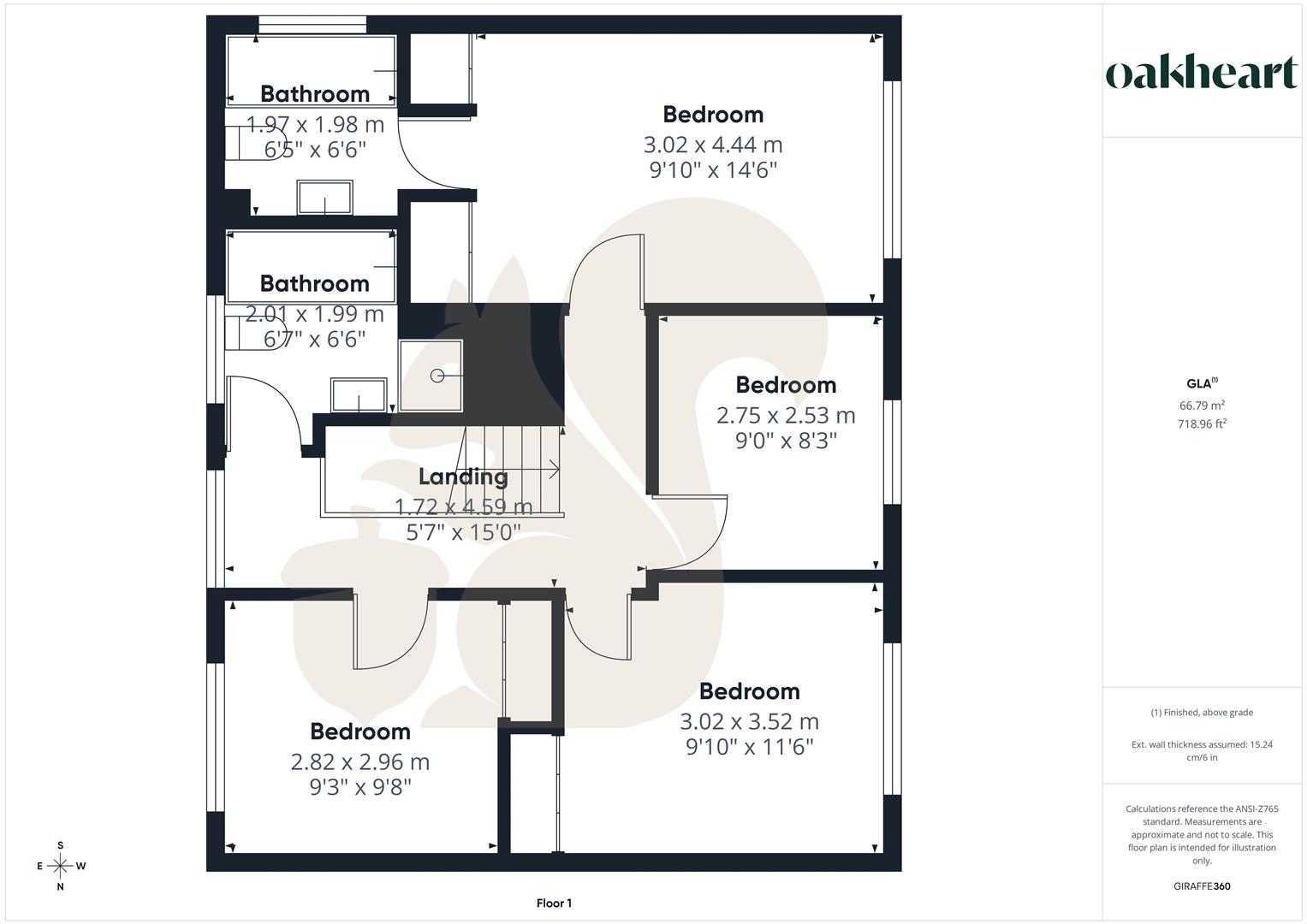 181, Hullbridge Road, Chelmsford floorplan