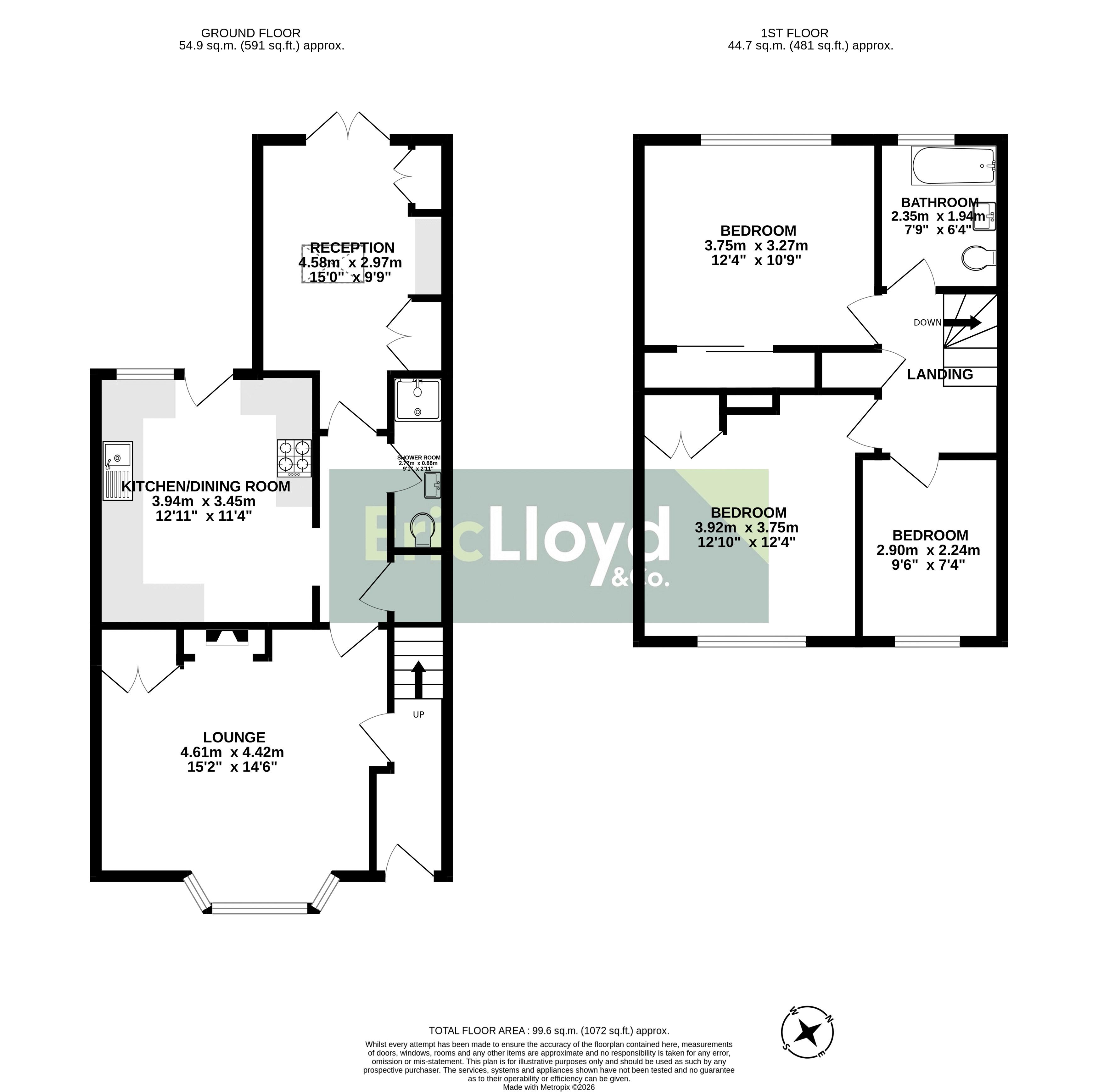 4, Barn Park, Totnes floorplan