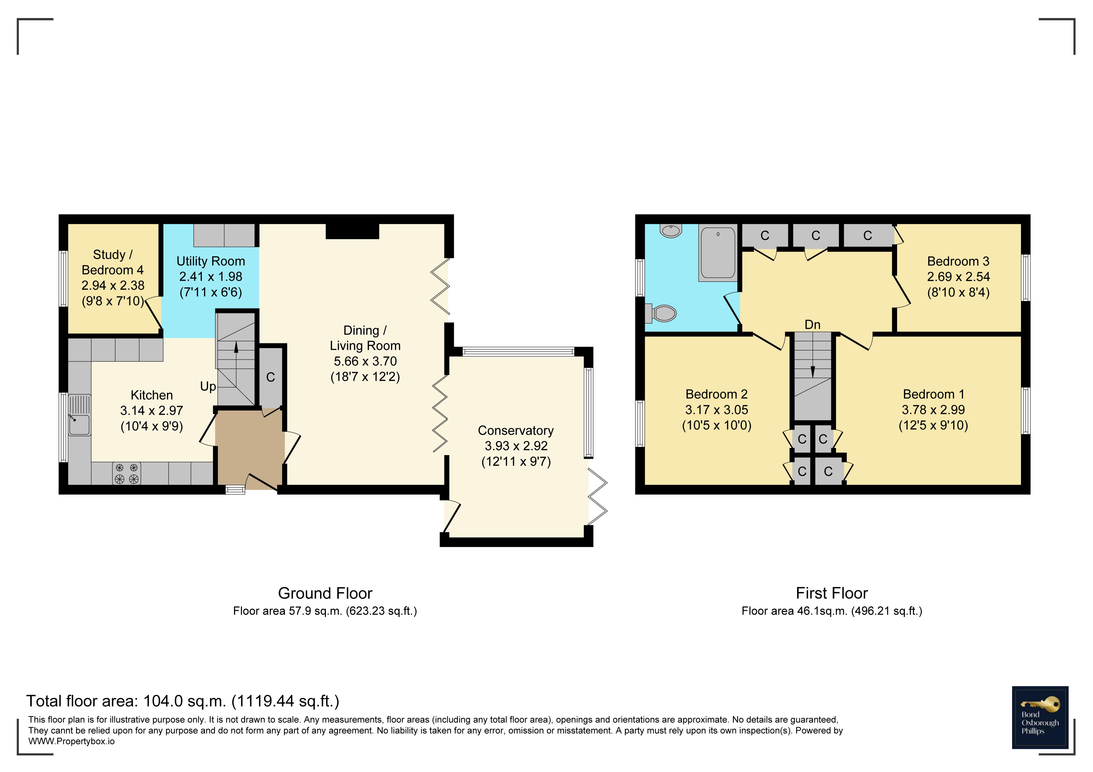 2, Velator Close, Devon floorplan