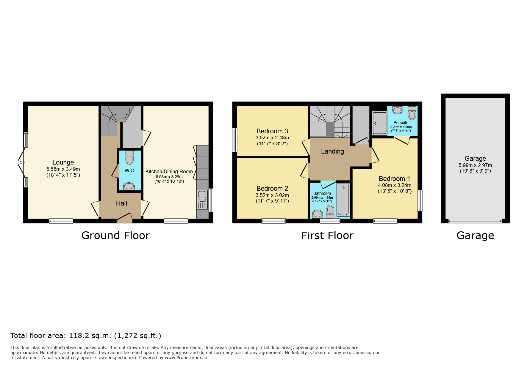 1 Holt Way, Leicester floorplan