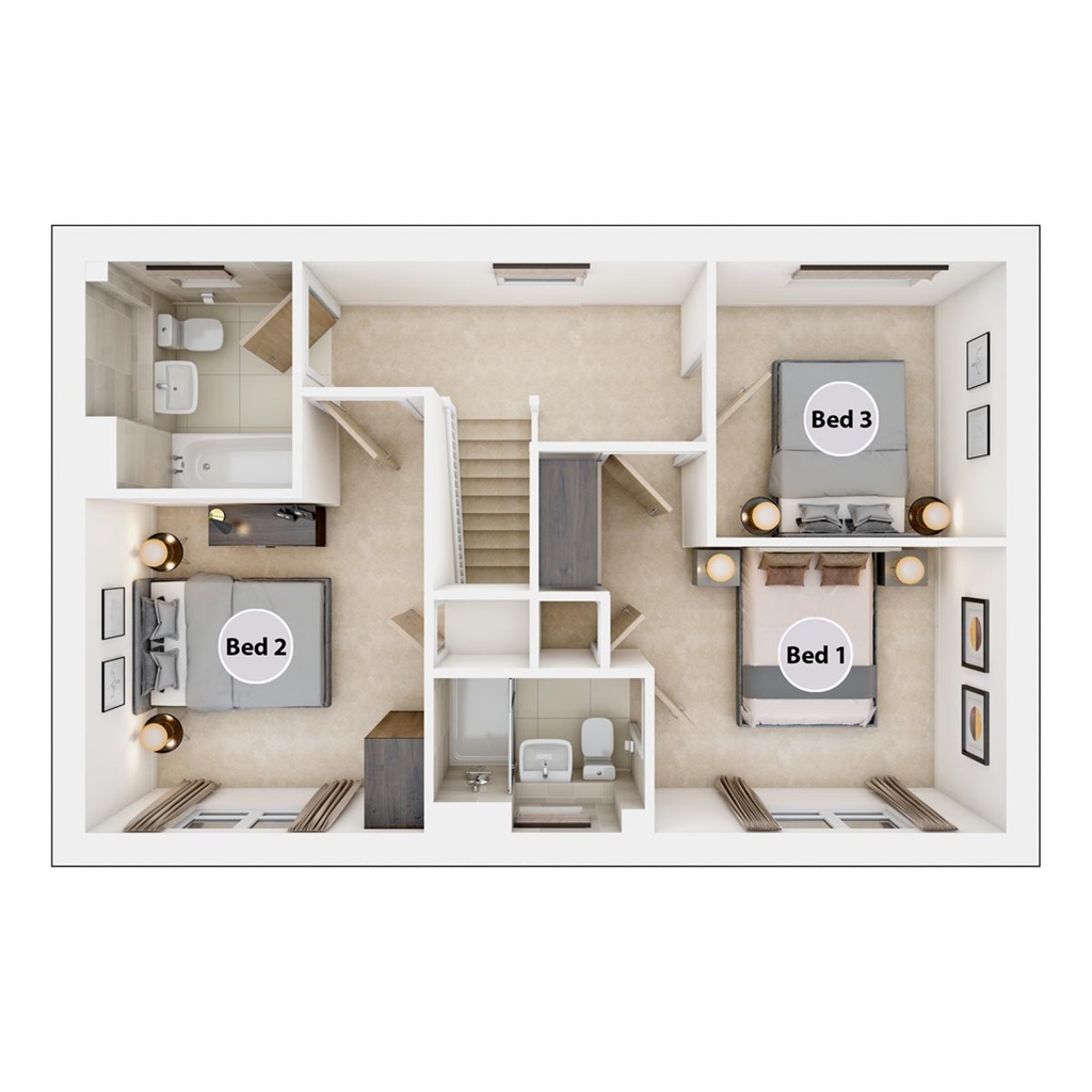 The Carrdale - Plot 183, Wisley Acres, Wisley Lane, Ockham floorplan