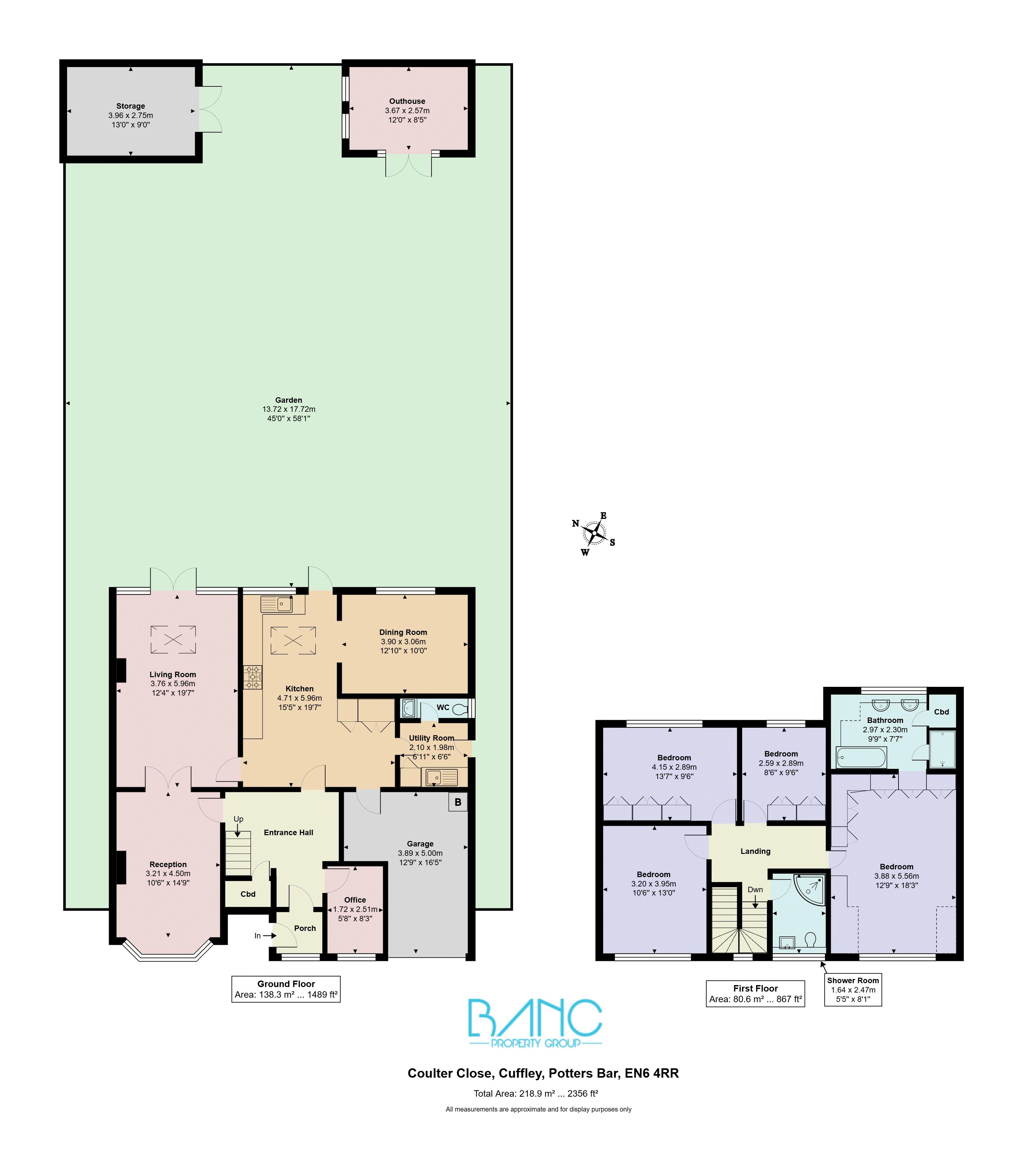 3, Coulter Close, Cuffley floorplan