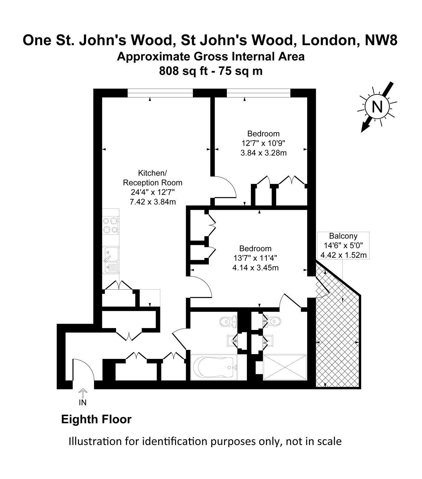St. John's Wood Road, London floorplan