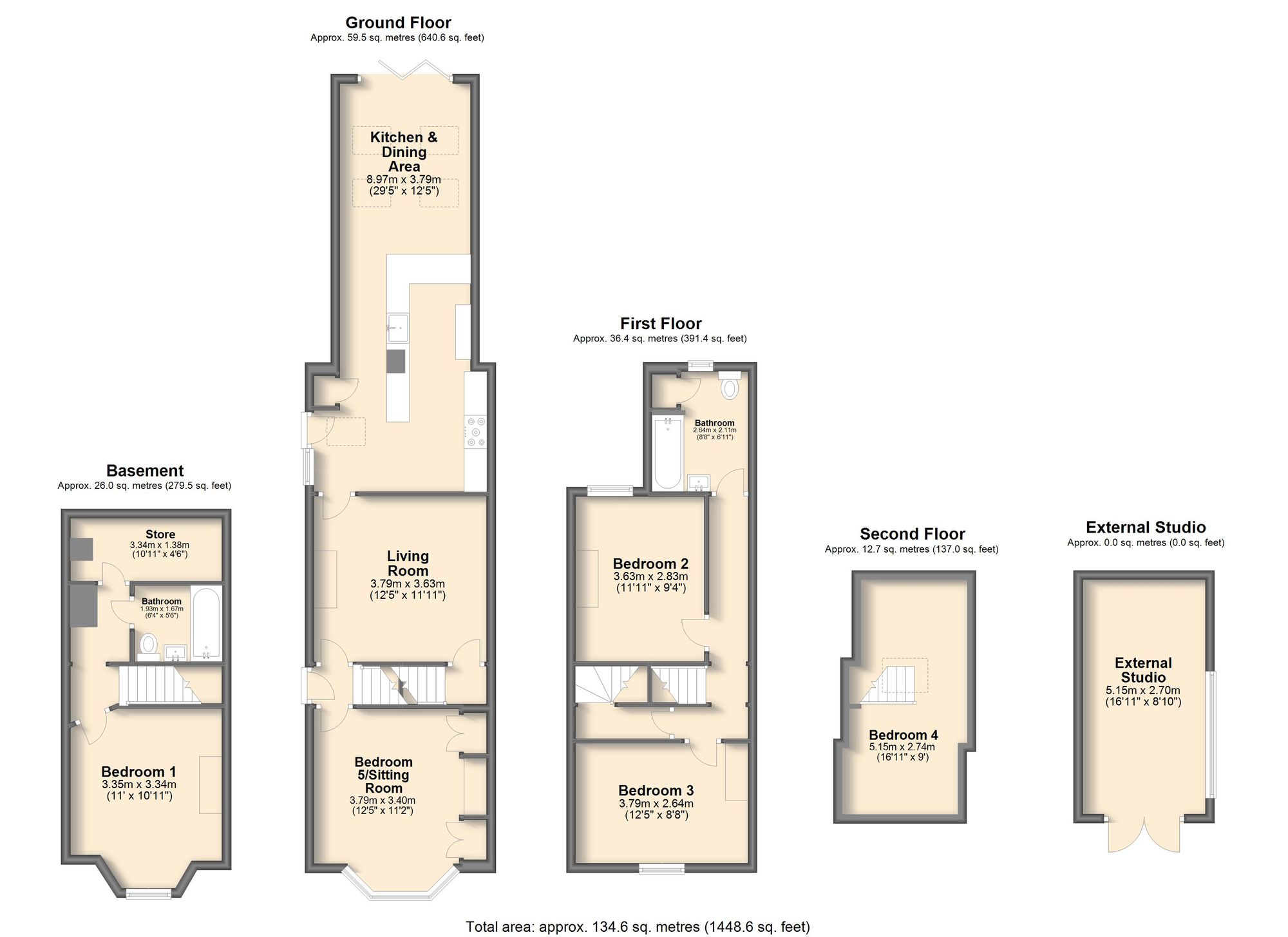 8b Mosborough Moor, Sheffield floorplan