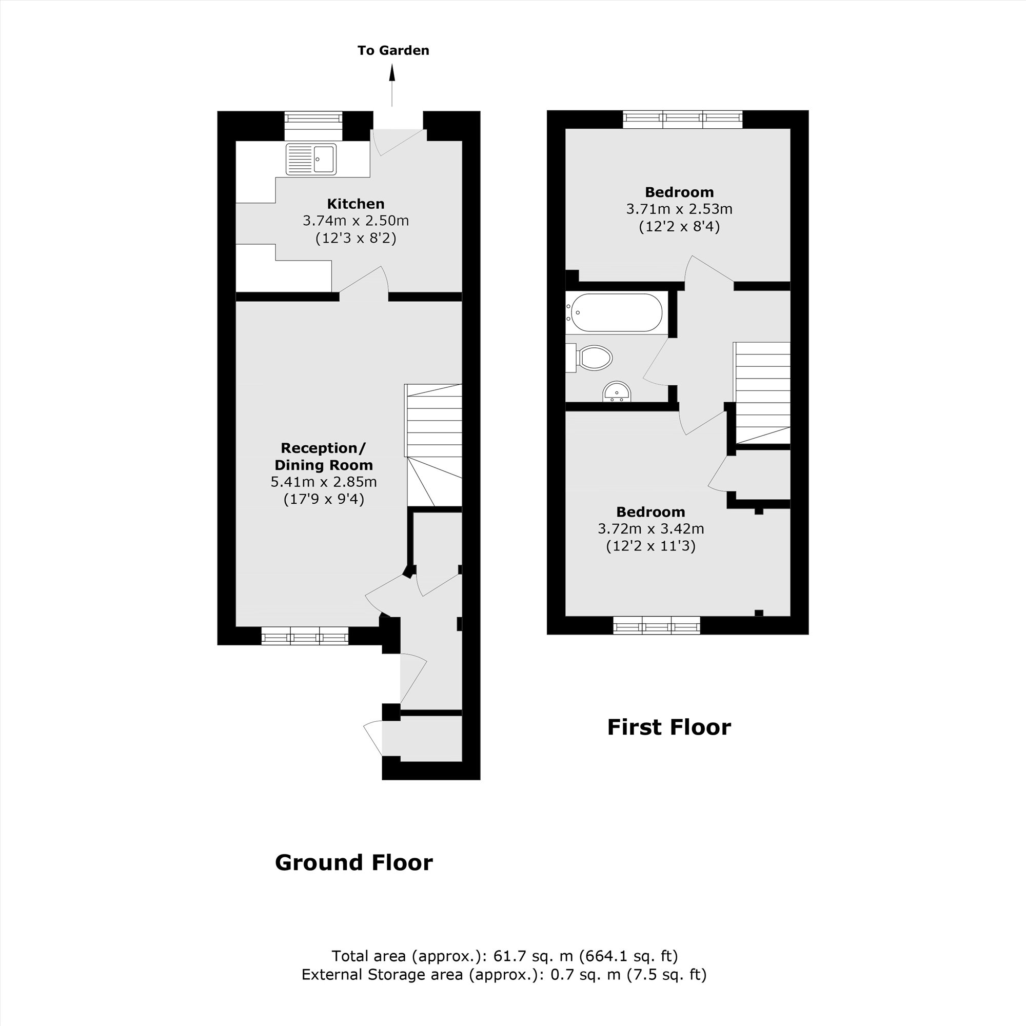 58, Springfield Place, New Malden floorplan