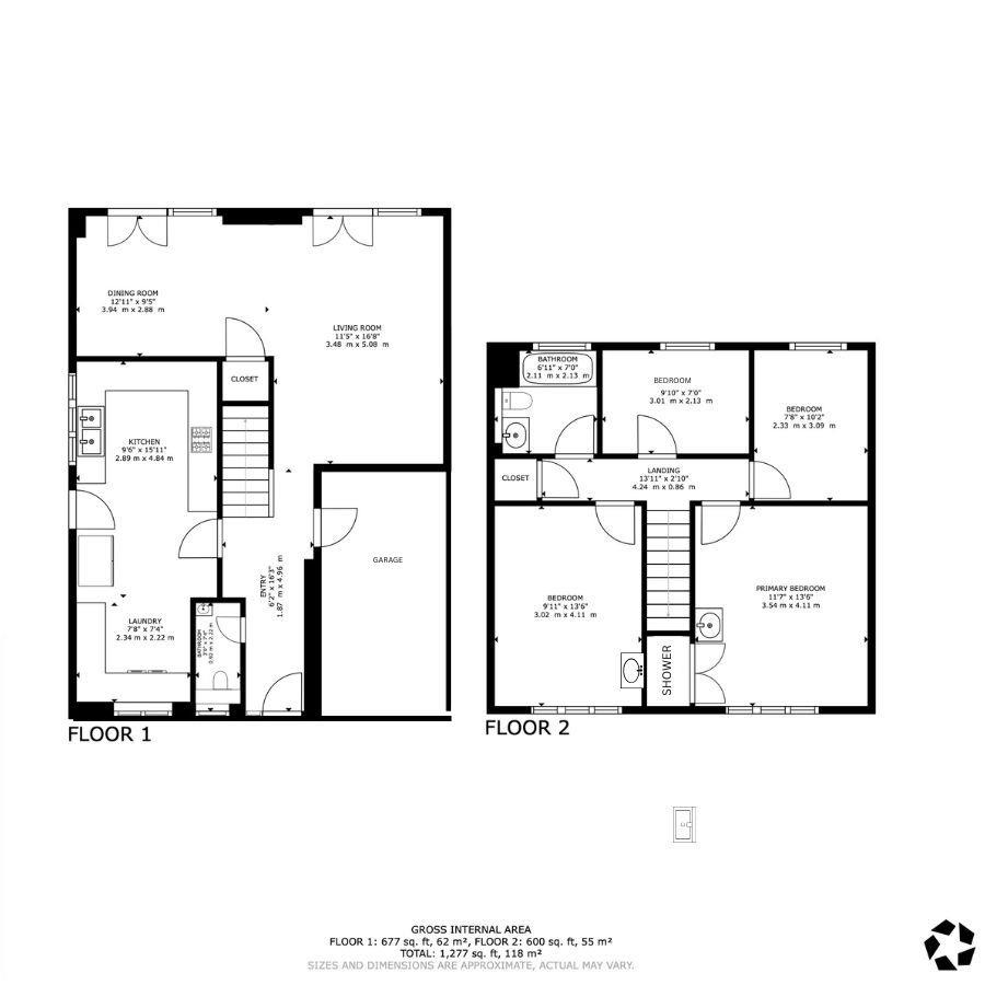 97, Woodlands Way, Horsham floorplan