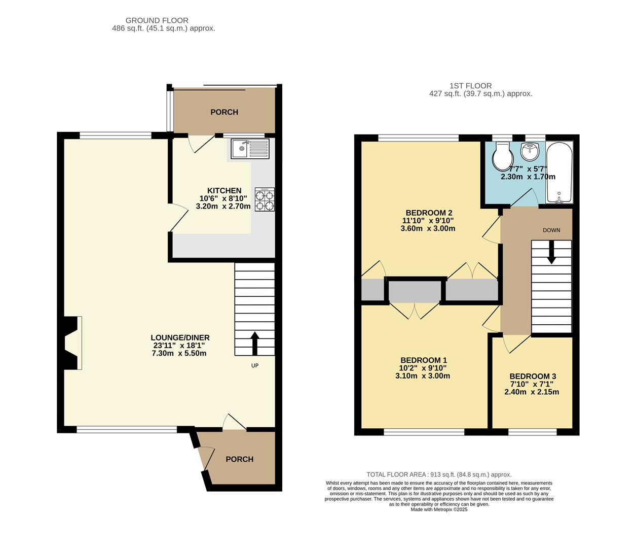 81, South Promenade, Withernsea floorplan