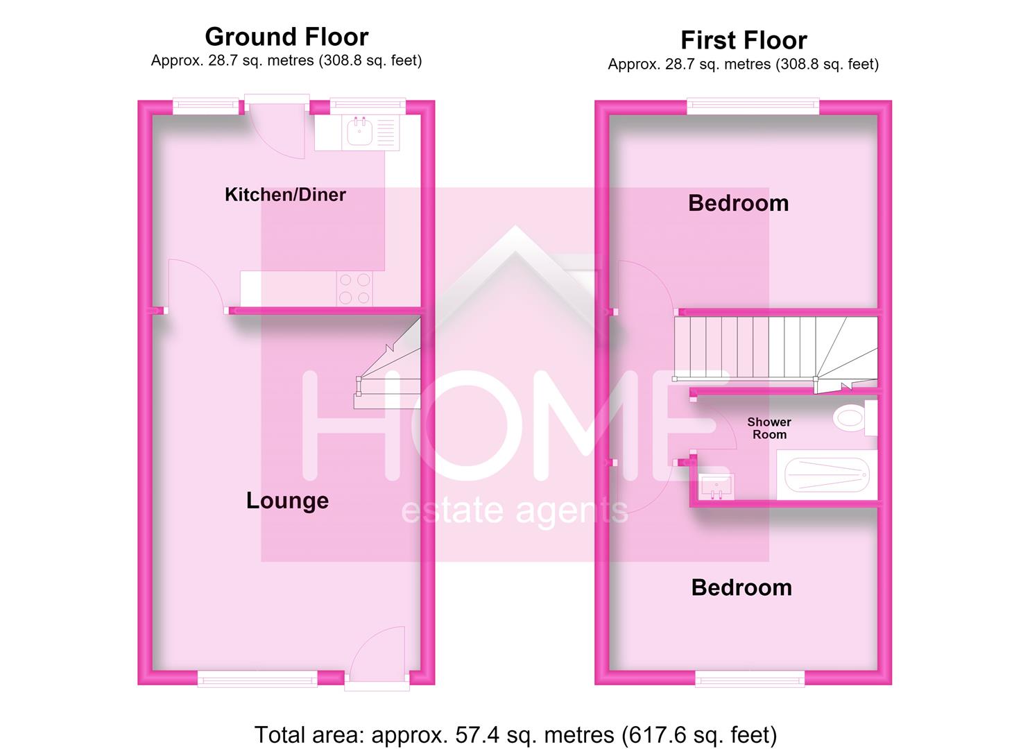 52, Broad Street, Salford floorplan