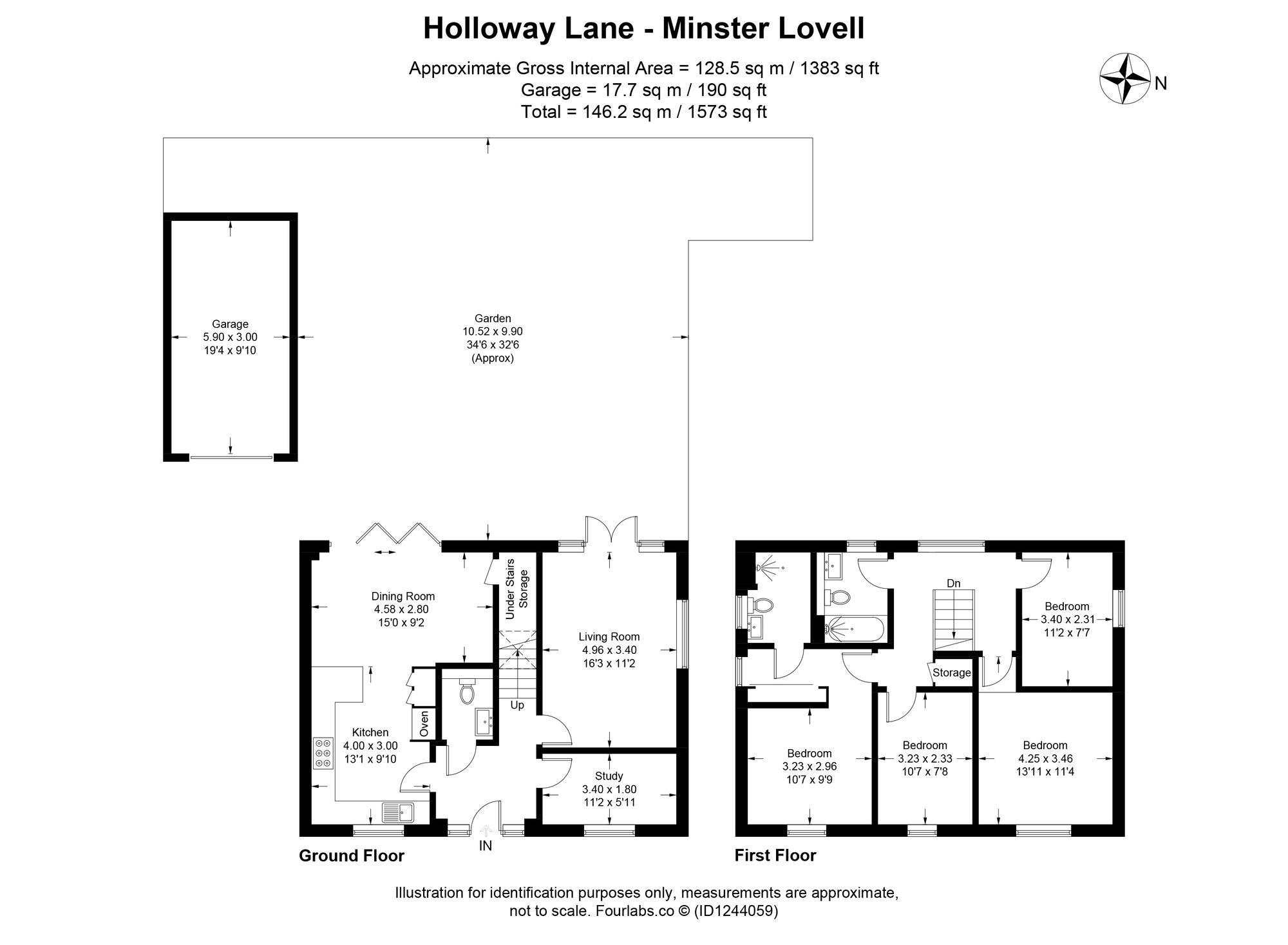 20 Holloway Lane, Witney floorplan