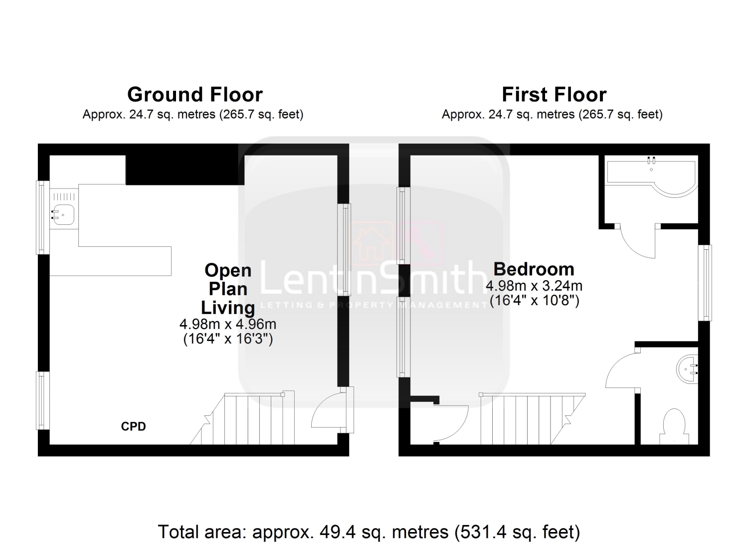 50, Pullan Street, West Yorkshire floorplan
