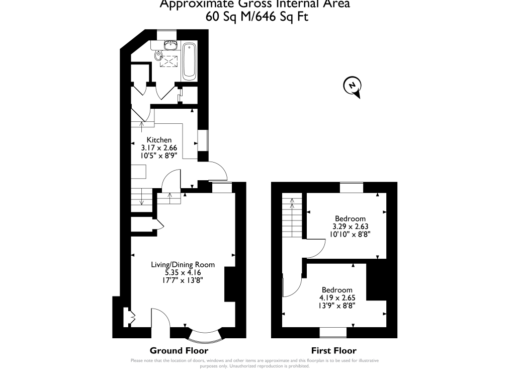 2, High Street, Whitwell floorplan