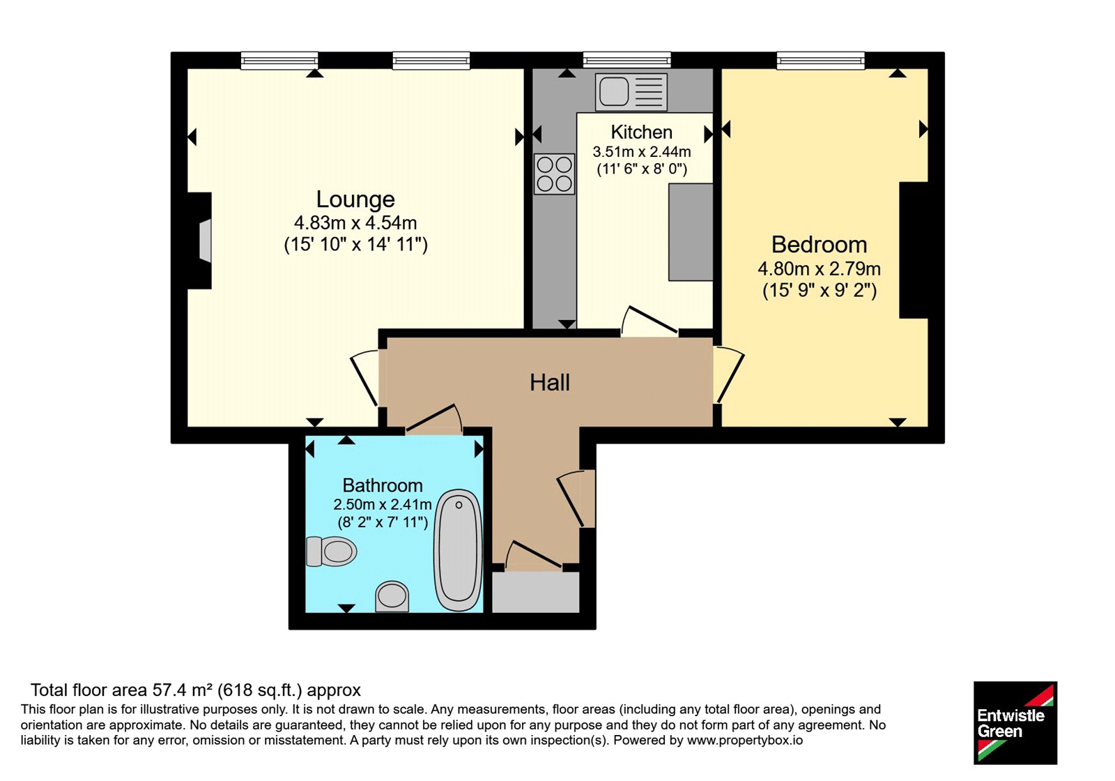 64, Oakhouse Park, Liverpool floorplan