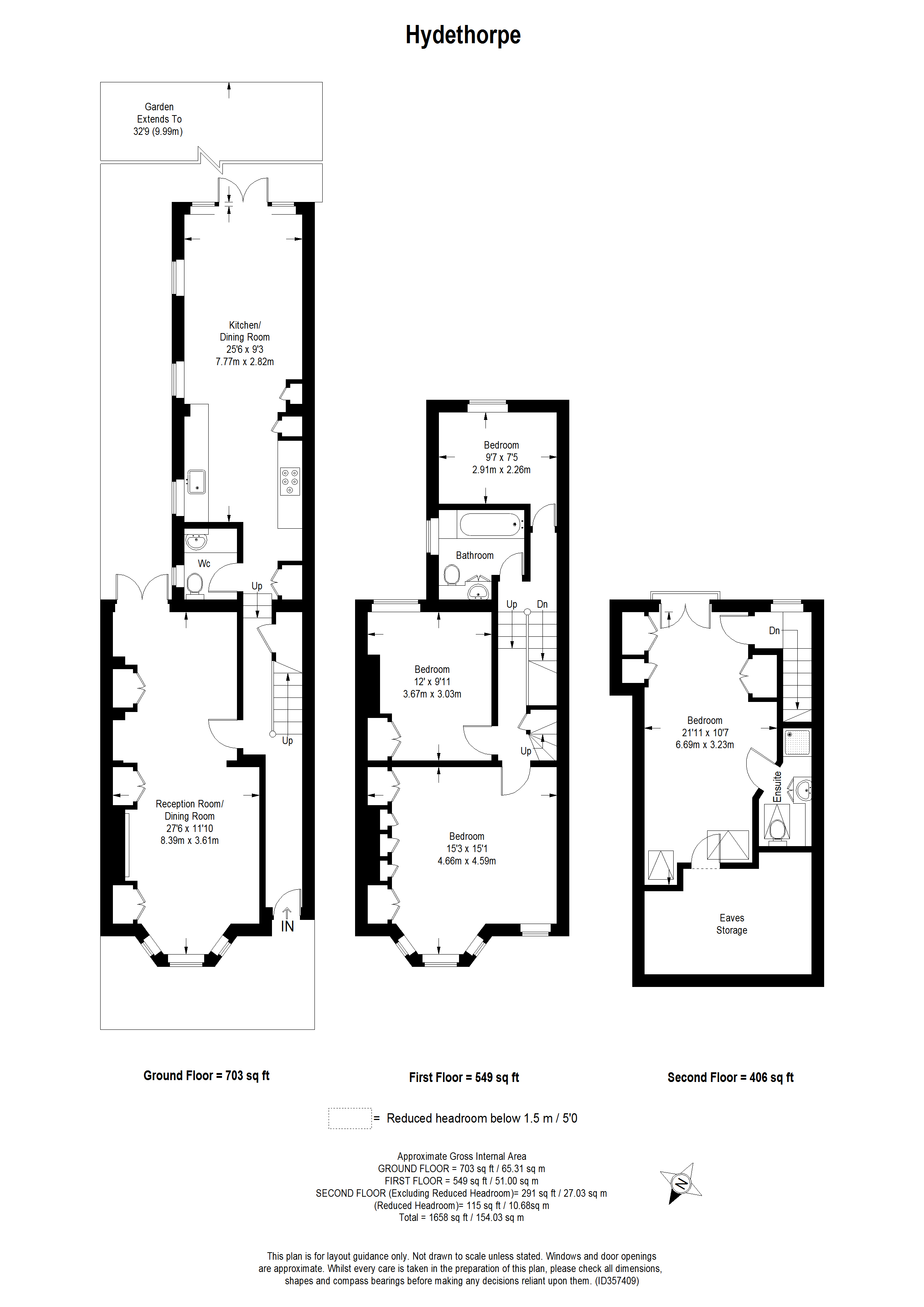 4 Bedrooms Terraced house for sale in Hydethorpe Road, London SW12