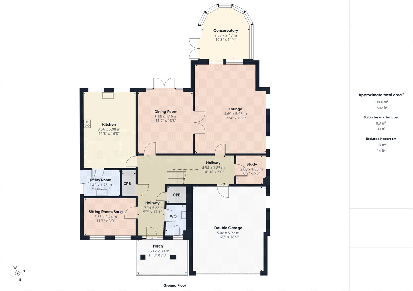 21, Church Road, Burton-on-Trent floorplan