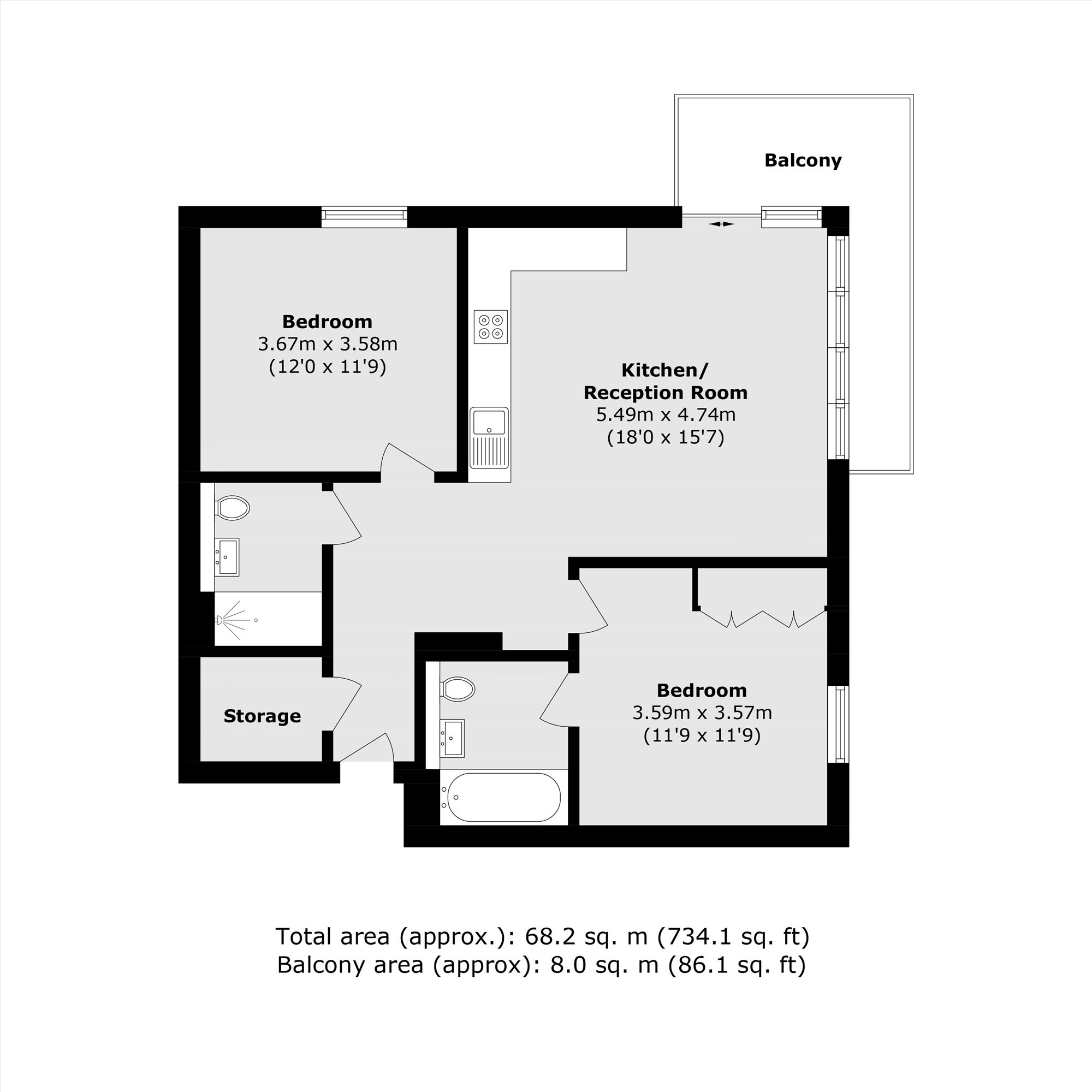 Anderson Road, Kidbrooke floorplan