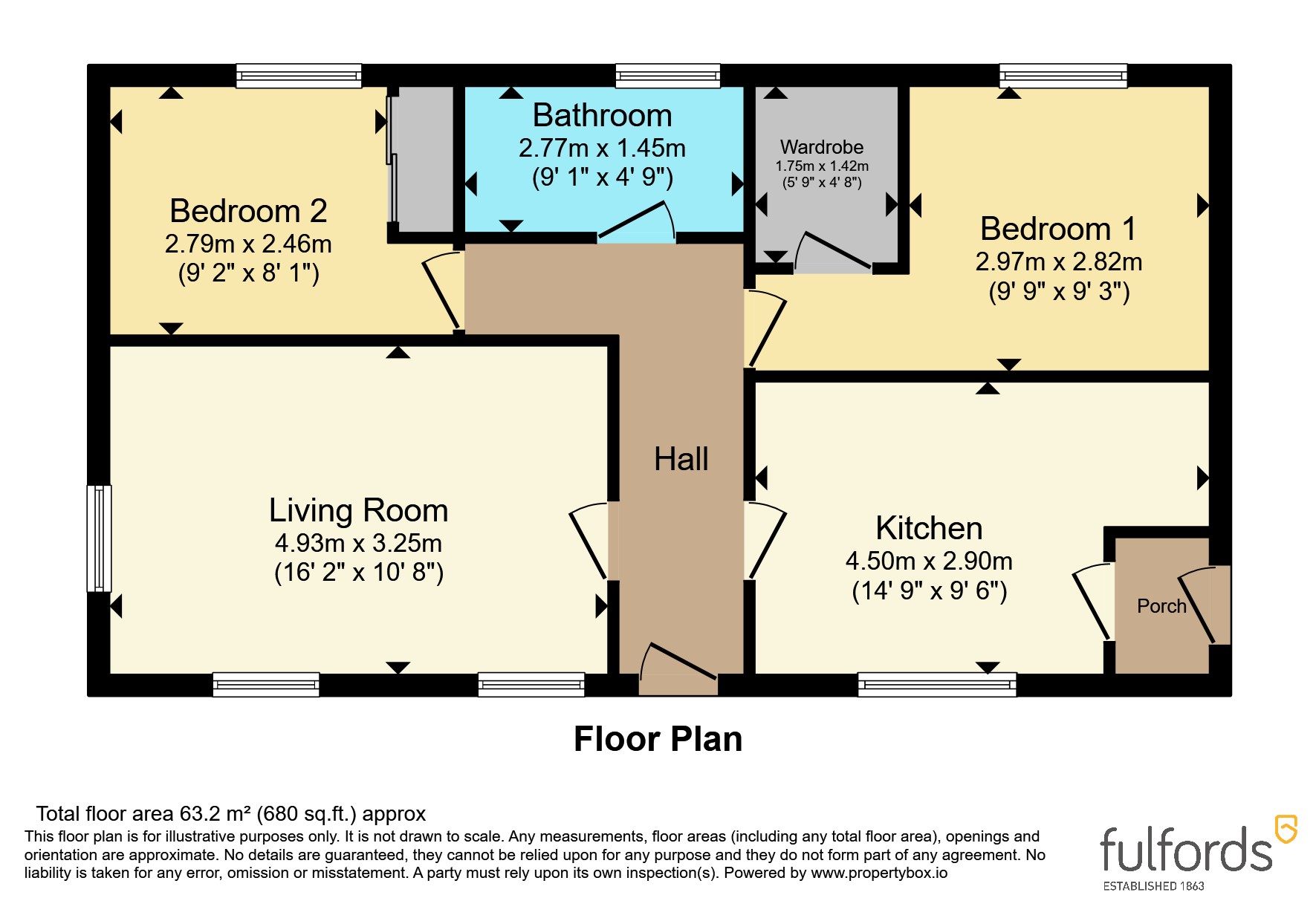 8, Heron Road, Exeter floorplan