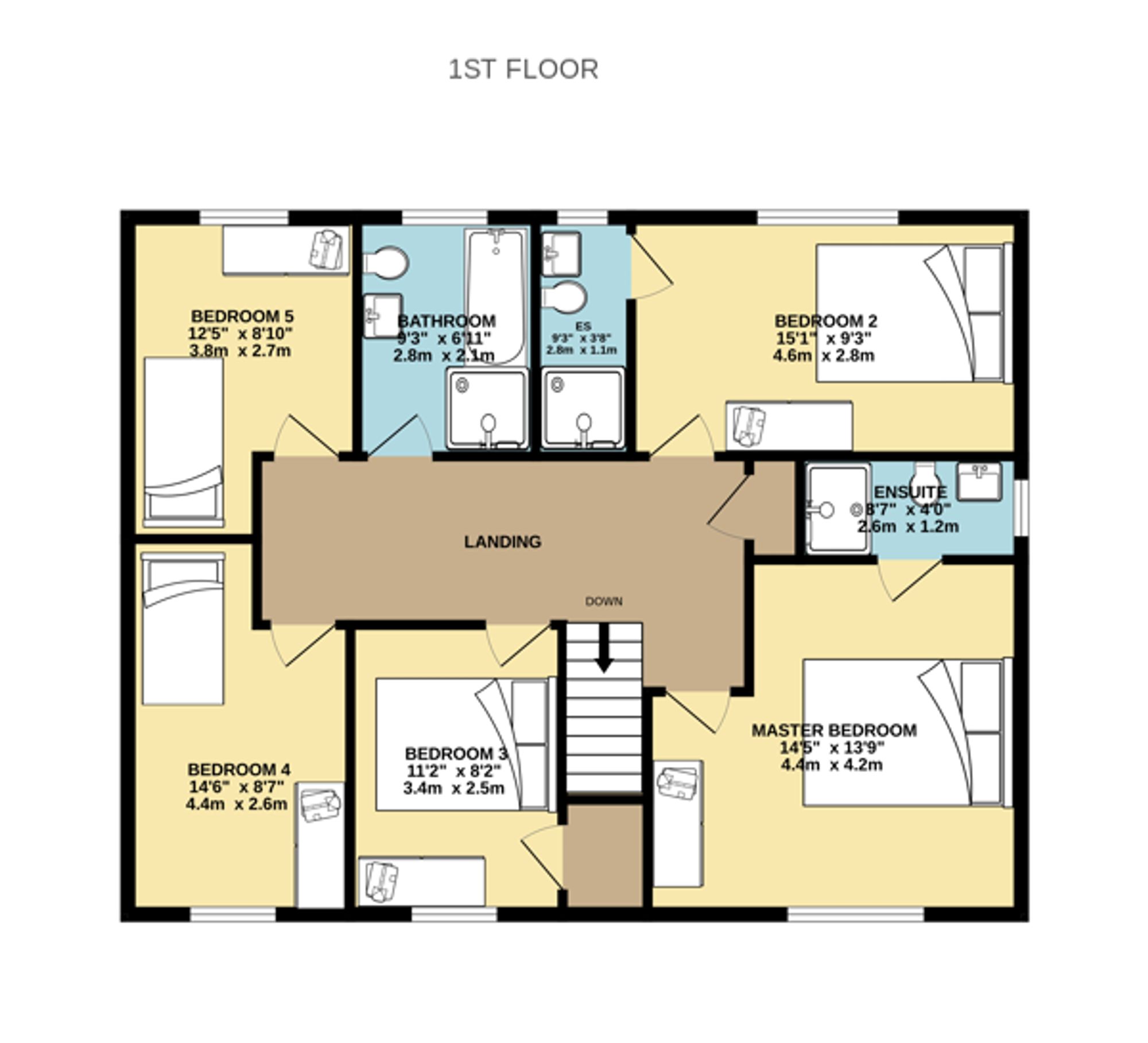 14 Jackdaw Lane, Preston floorplan