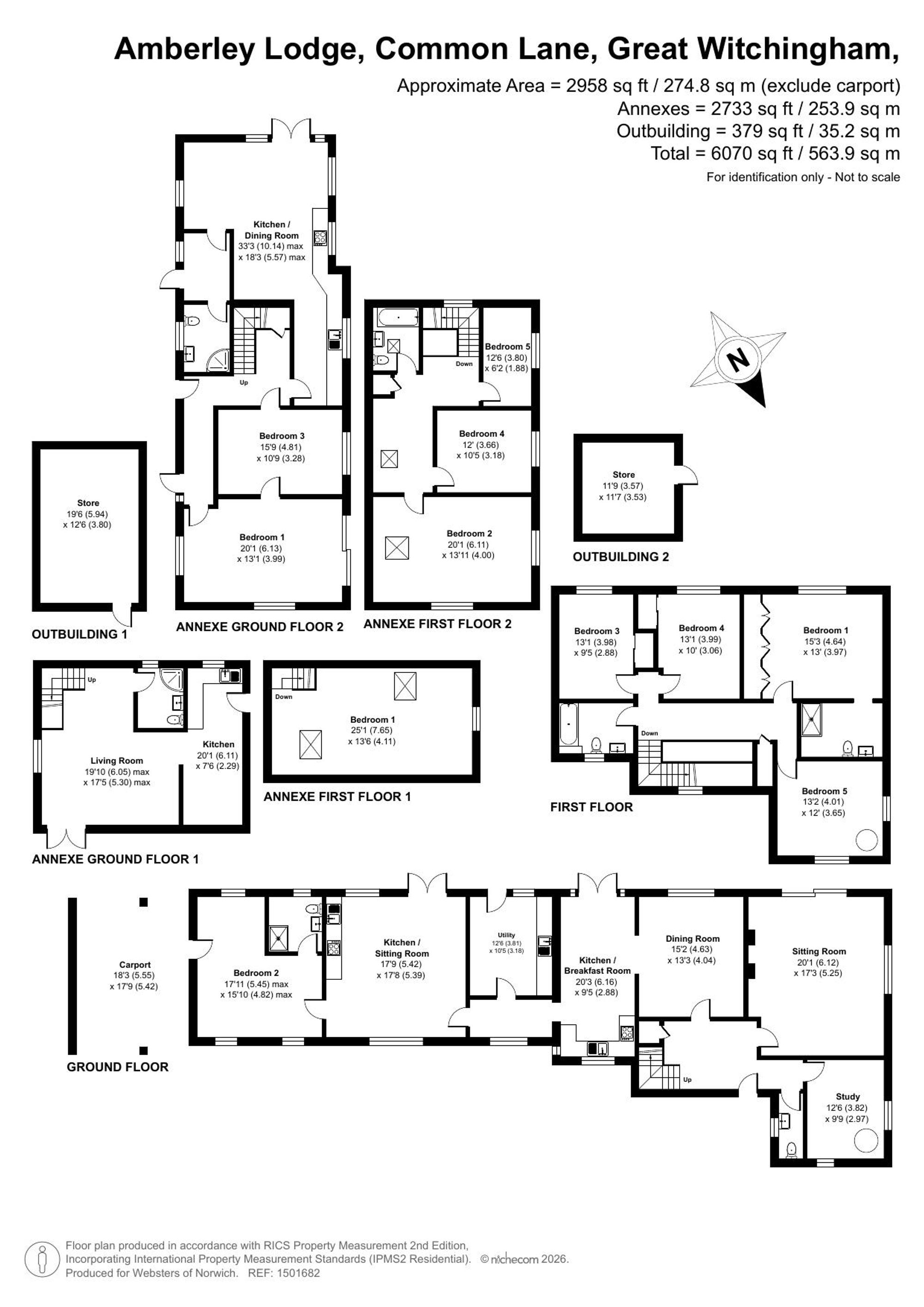 Amberley Lodge Common Lane, Norwich floorplan