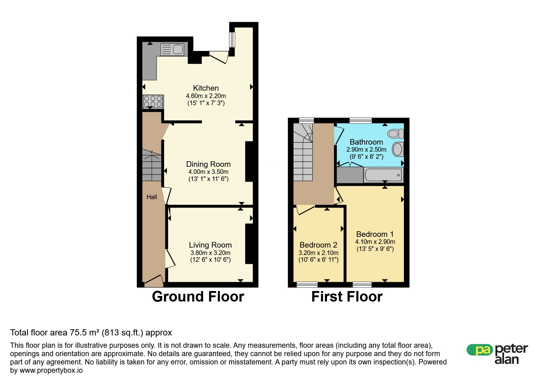 94, Pontshonnorton Road, PONTYPRIDD floorplan