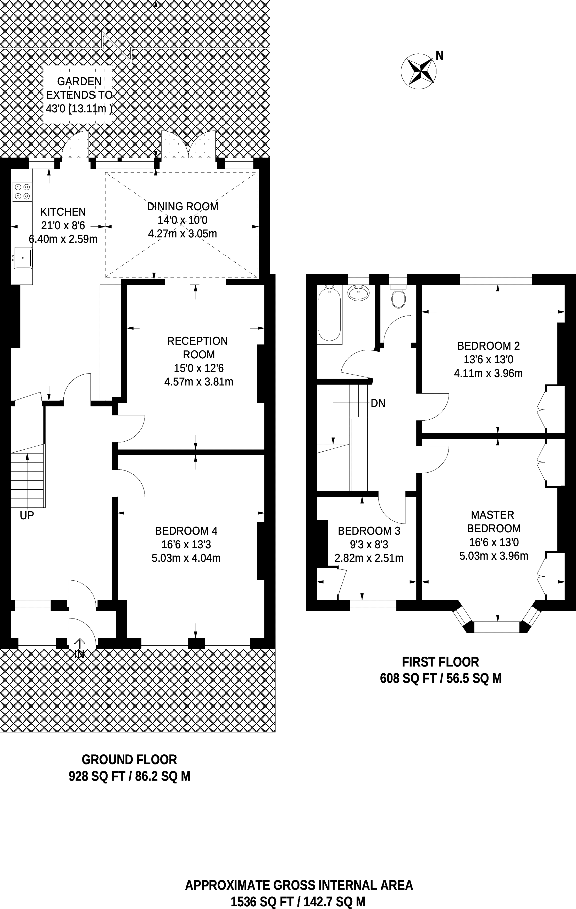 4 Bedrooms  to rent in Montana Road, Tooting Bec SW17