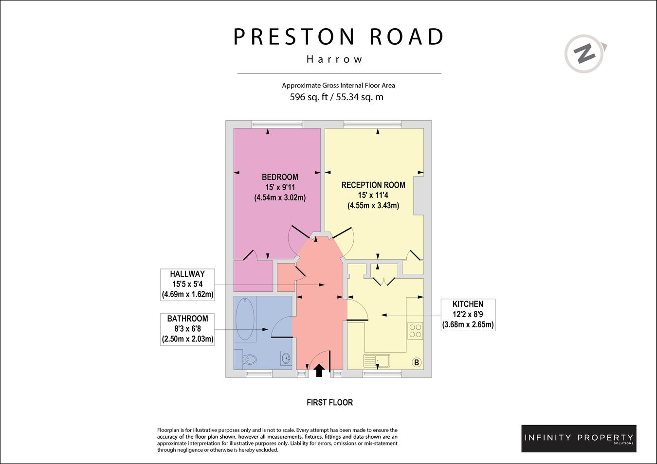 276a, Preston Road, Harrow floorplan
