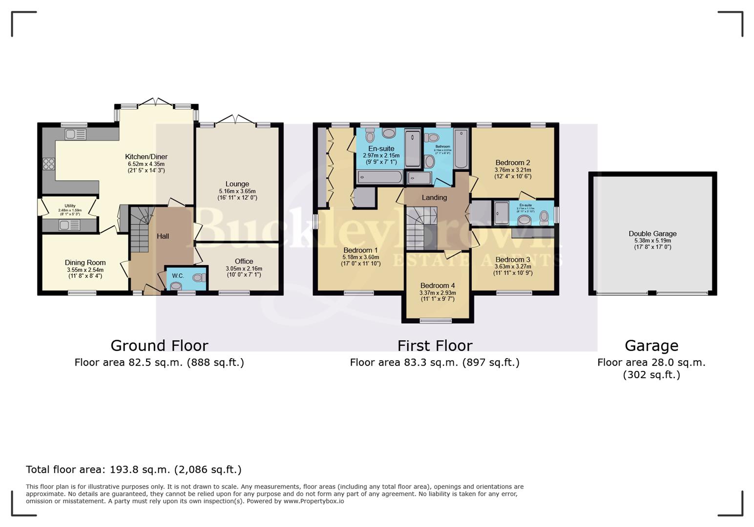 89, Aspire Way, Chesterfield floorplan