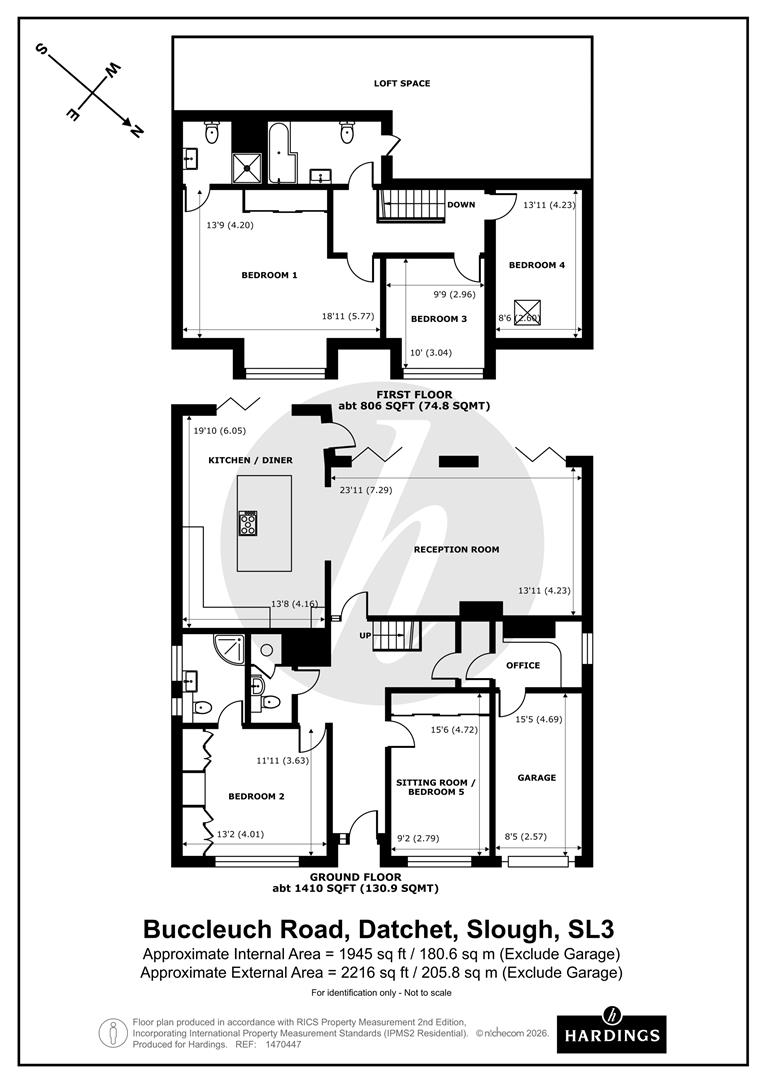 3, Buccleuch Road, Datchet Slough floorplan
