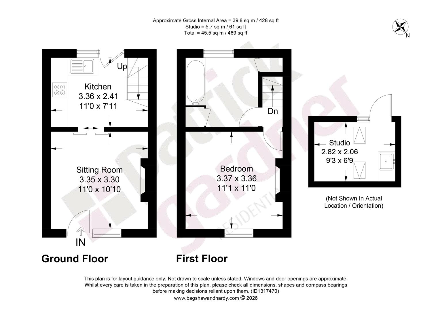76, Woodfield Lane, Ashtead floorplan