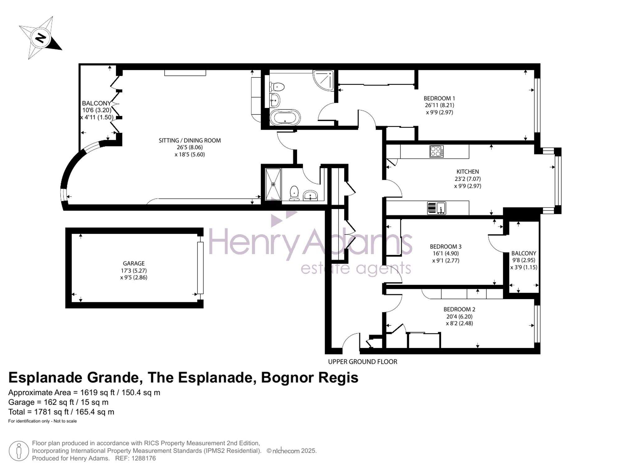 Apt 20, Esplanade Grande The Esplanade, Bognor Regis floorplan