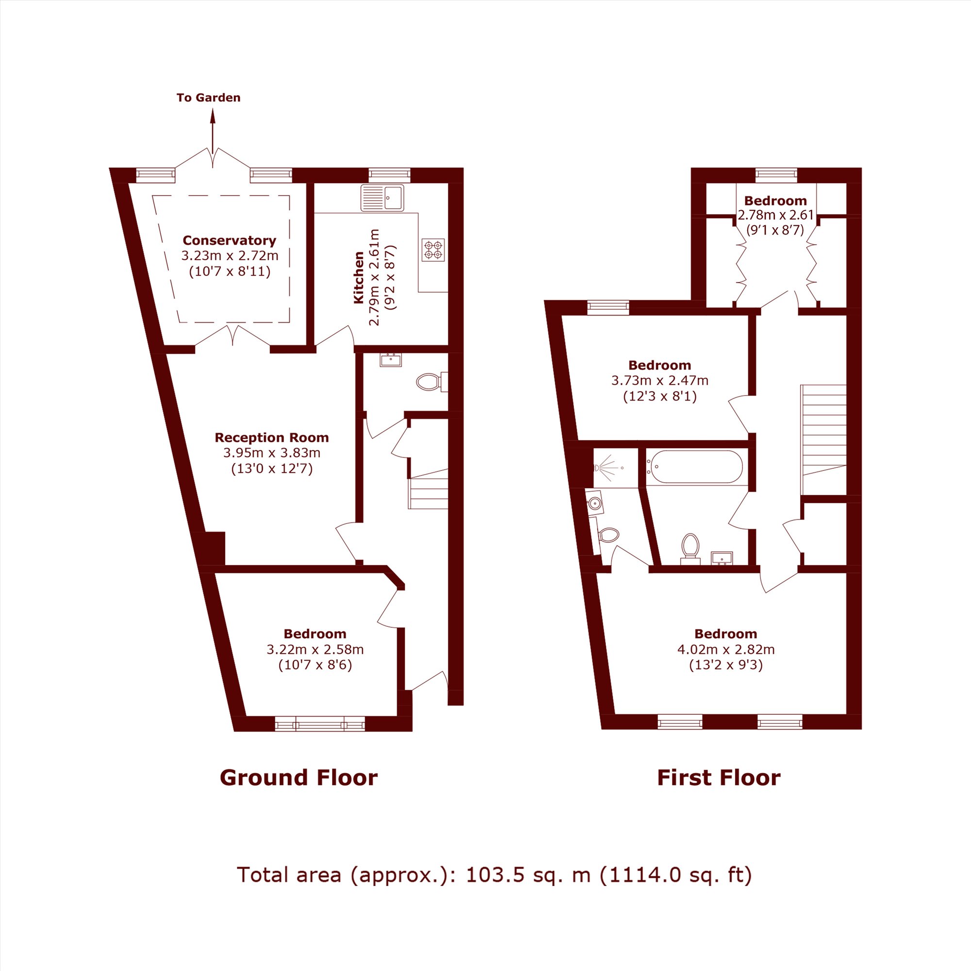 Billington Road, London floorplan